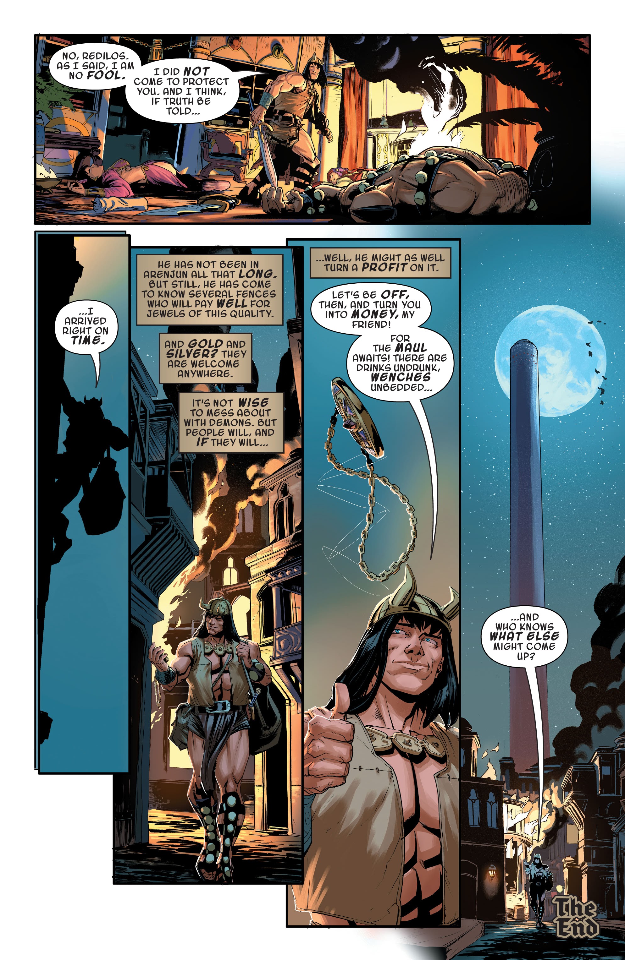 Read online Conan: Exodus And Other Tales comic -  Issue # TPB - 71
