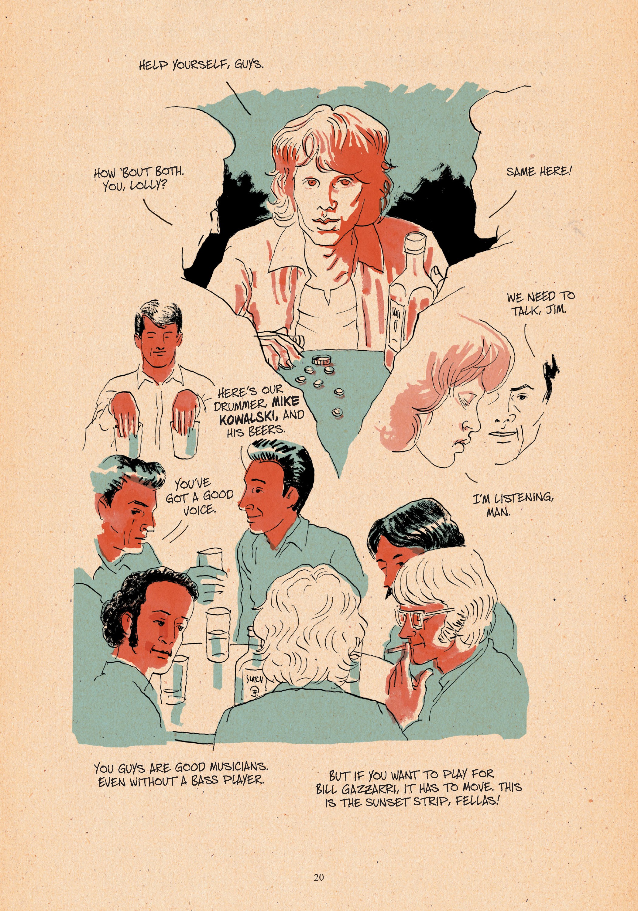 Read online Redbone: The True Story of A Native American Rock Band comic -  Issue # TPB - 19