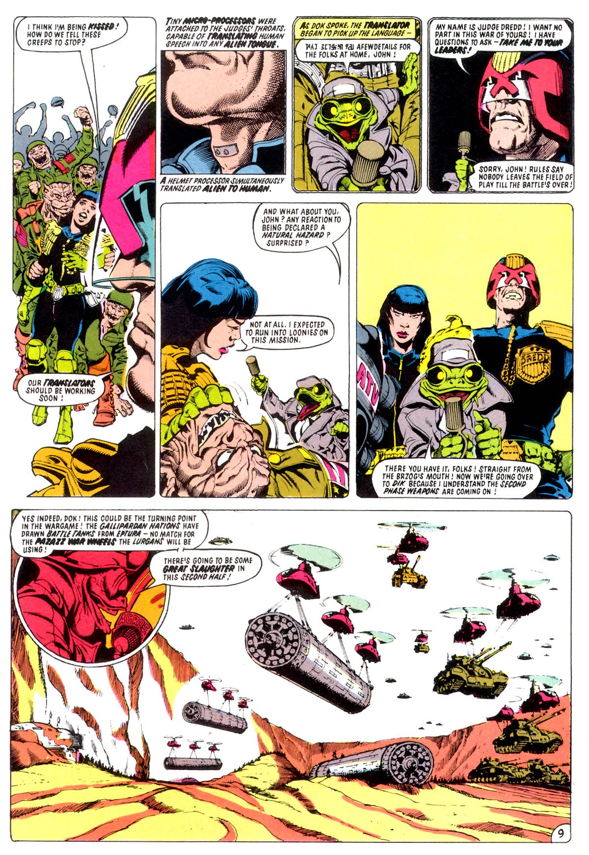 Read online Judge Dredd: The Judge Child Quest comic -  Issue #3 - 12