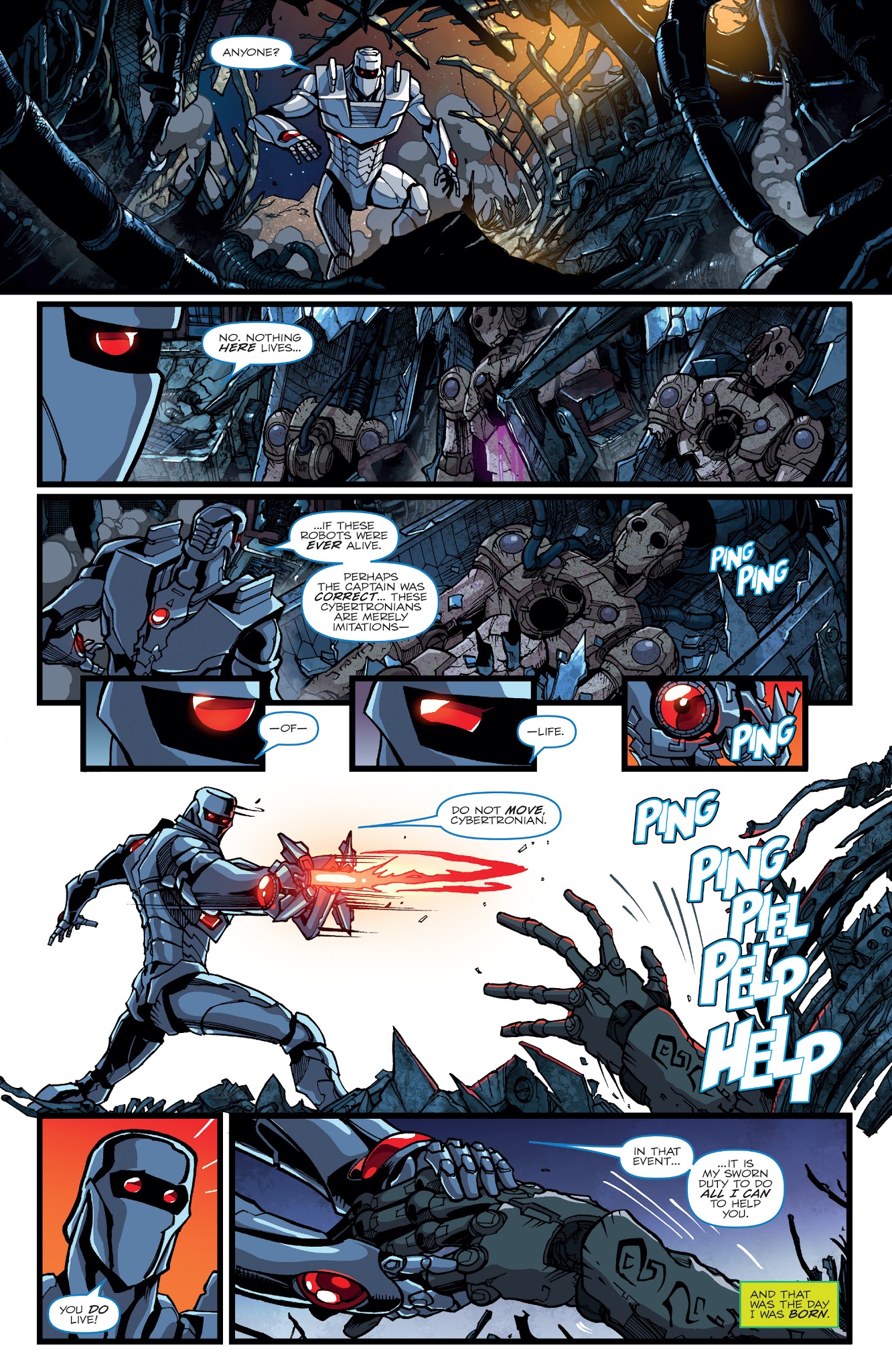Read online ROM vs. Transformers: Shining Armor comic -  Issue # _TPB 1 - 12