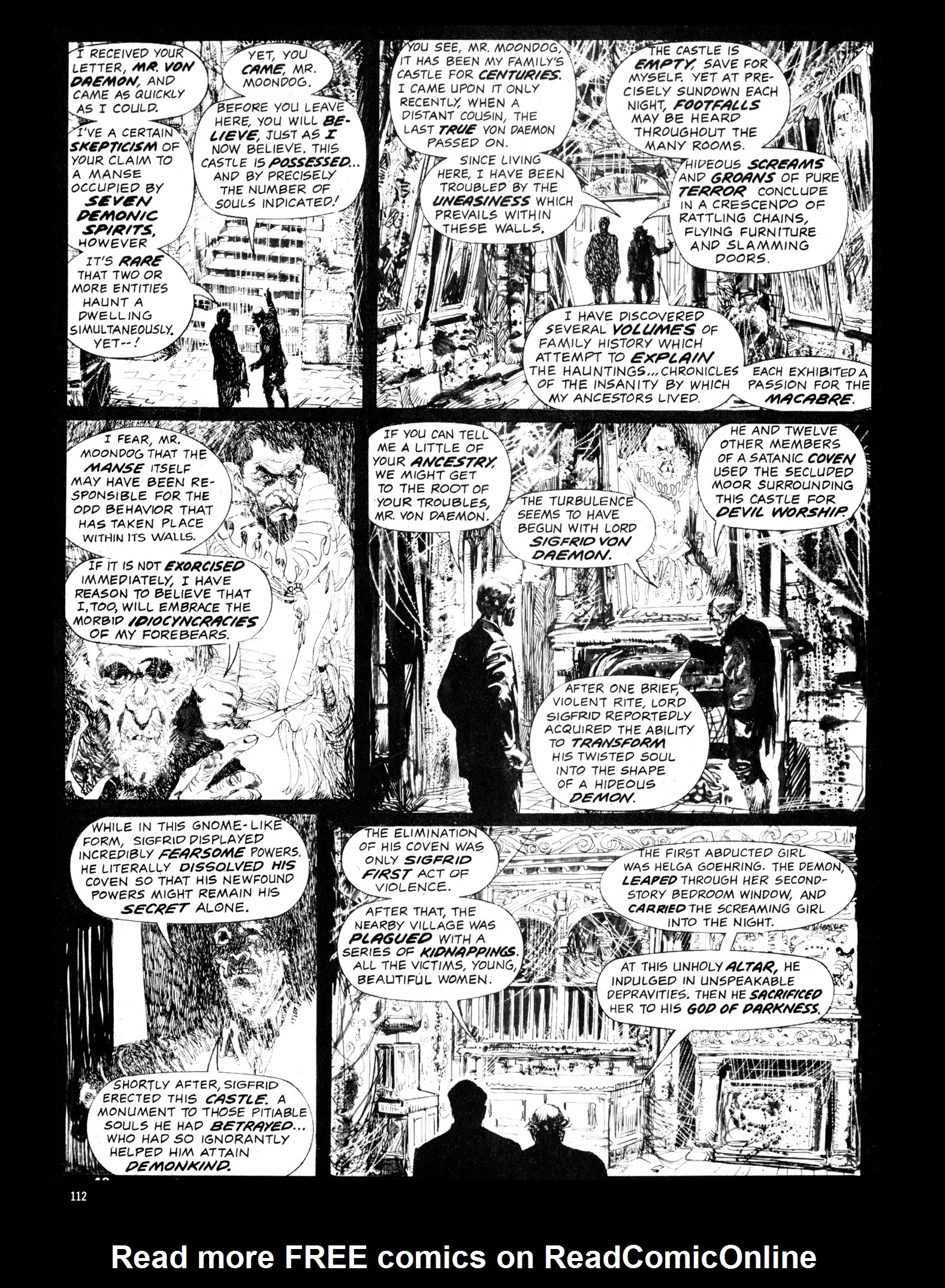 Read online Eerie Archives comic -  Issue # TPB 15 - 113