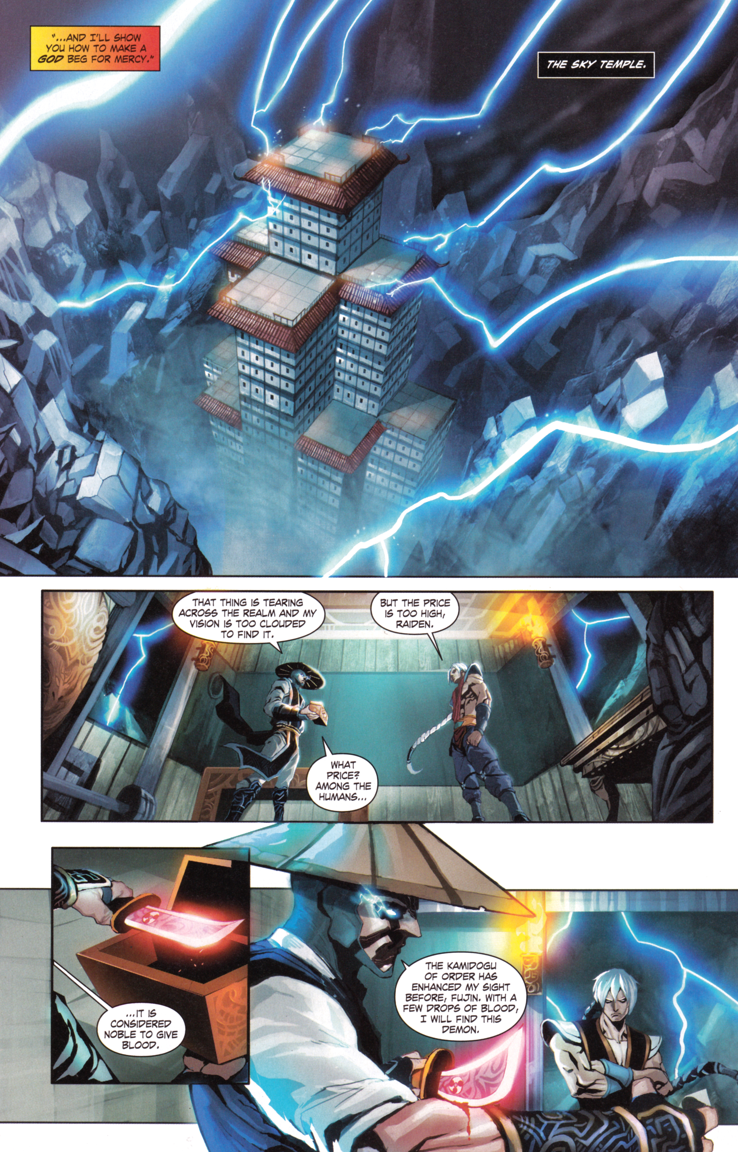 Read online Mortal Kombat X [II] comic -  Issue #1 - 36