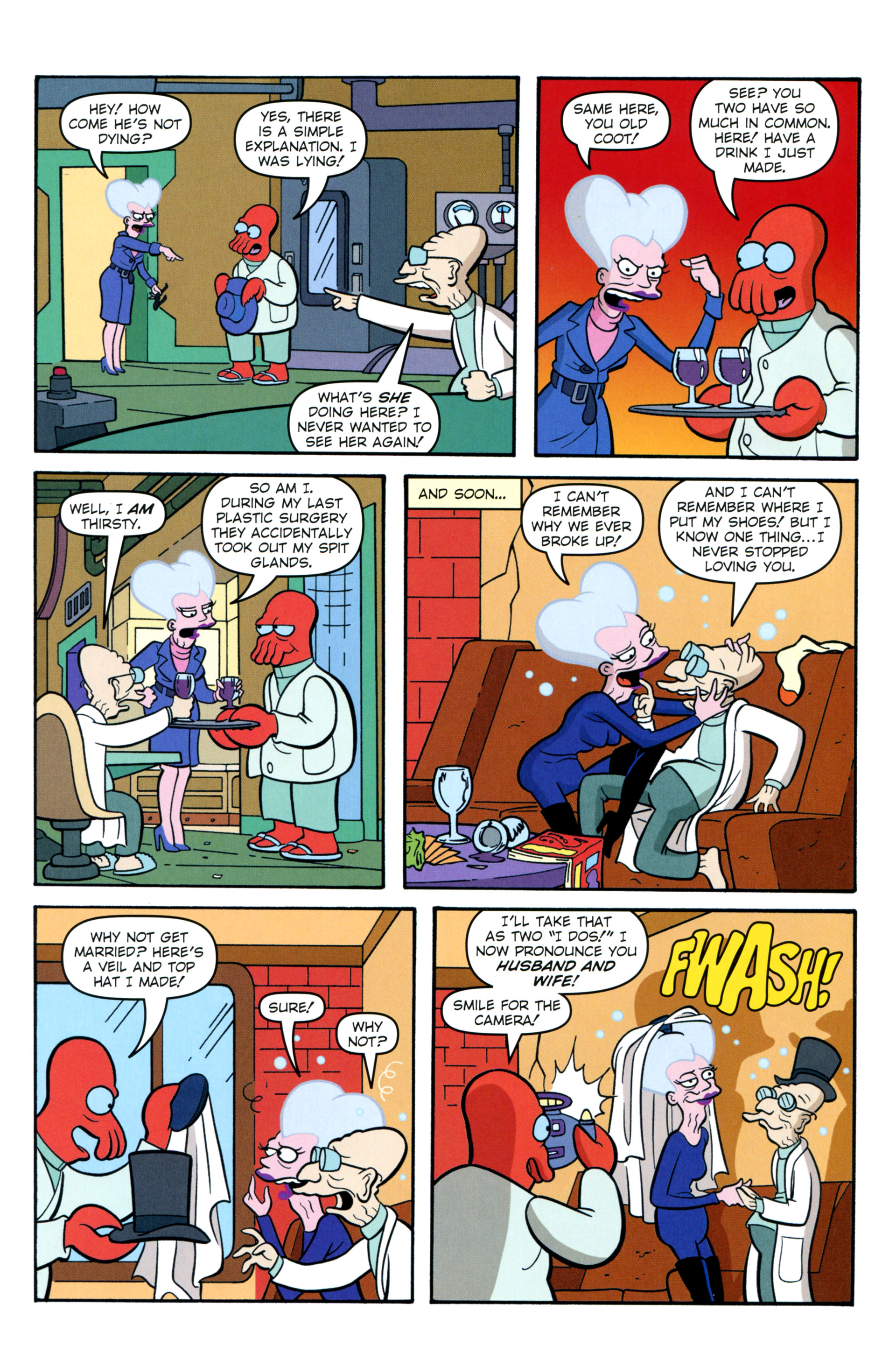 Read online Futurama Comics comic -  Issue #67 - 19