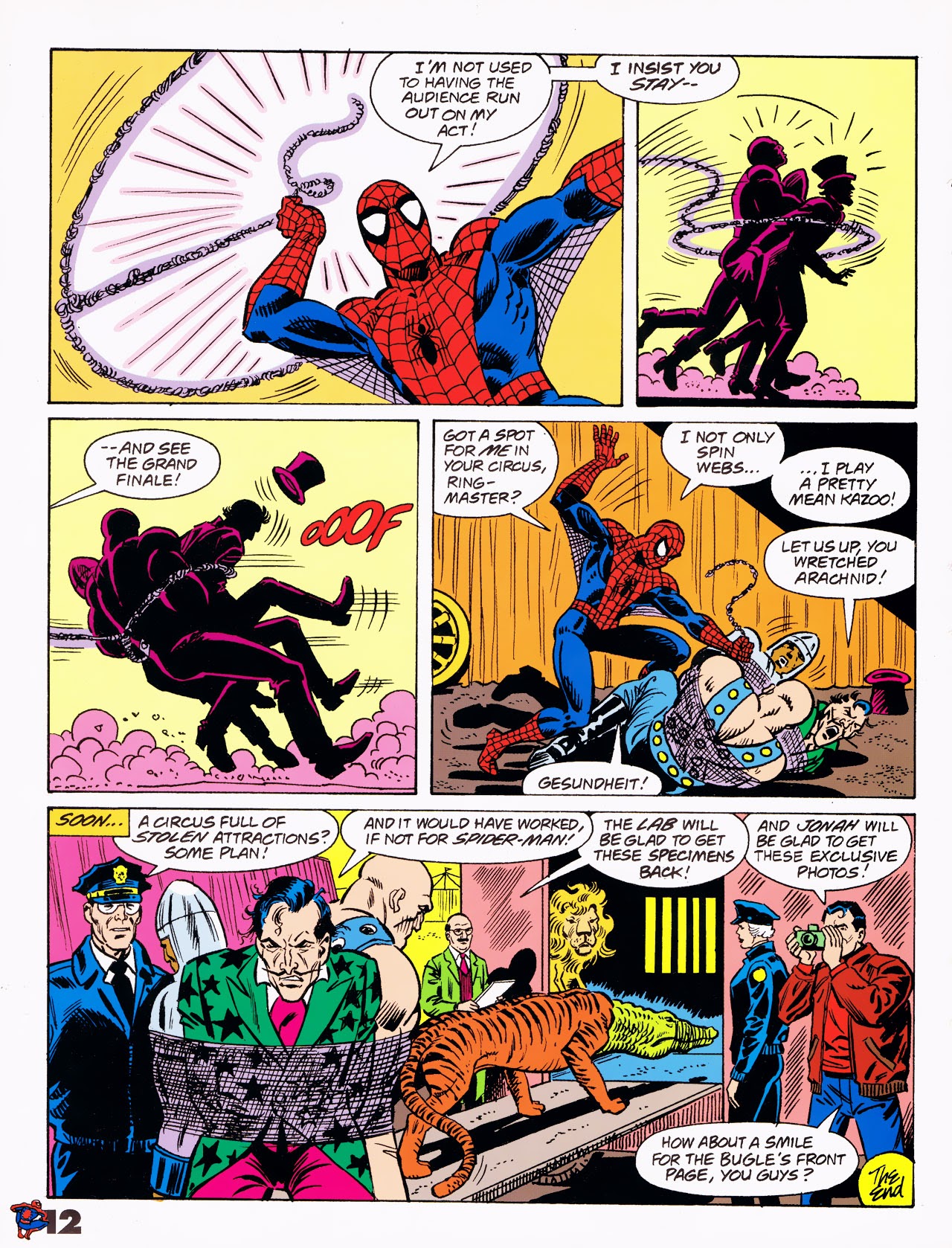 Read online Spider-Man Magazine comic -  Issue #1 - 14