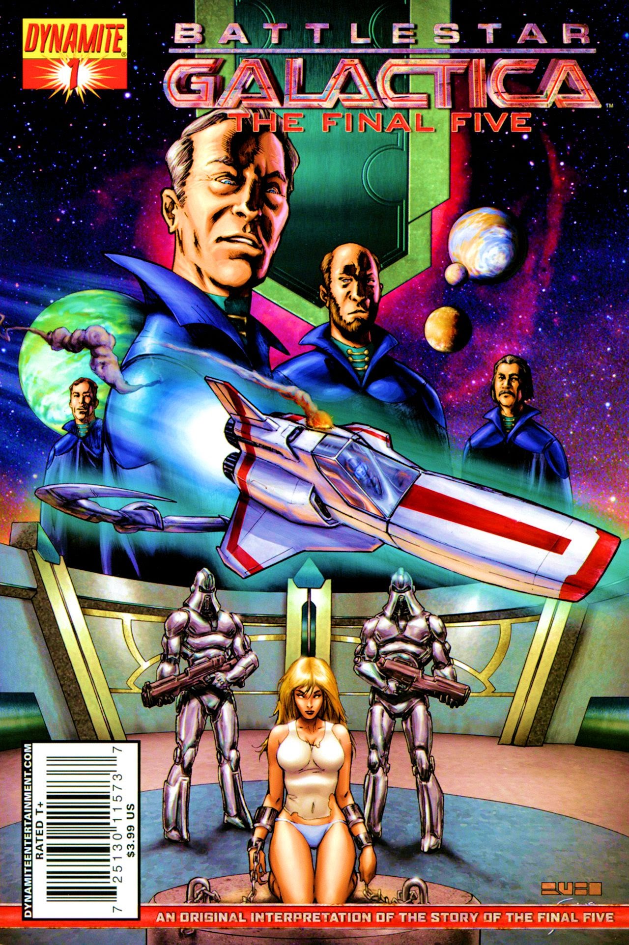 Read online Battlestar Galactica: The Final Five comic -  Issue #1 - 1