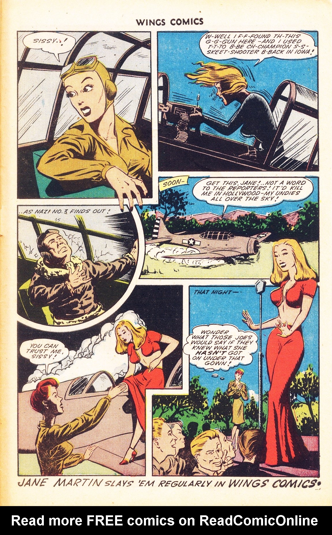 Read online Wings Comics comic -  Issue #50 - 41