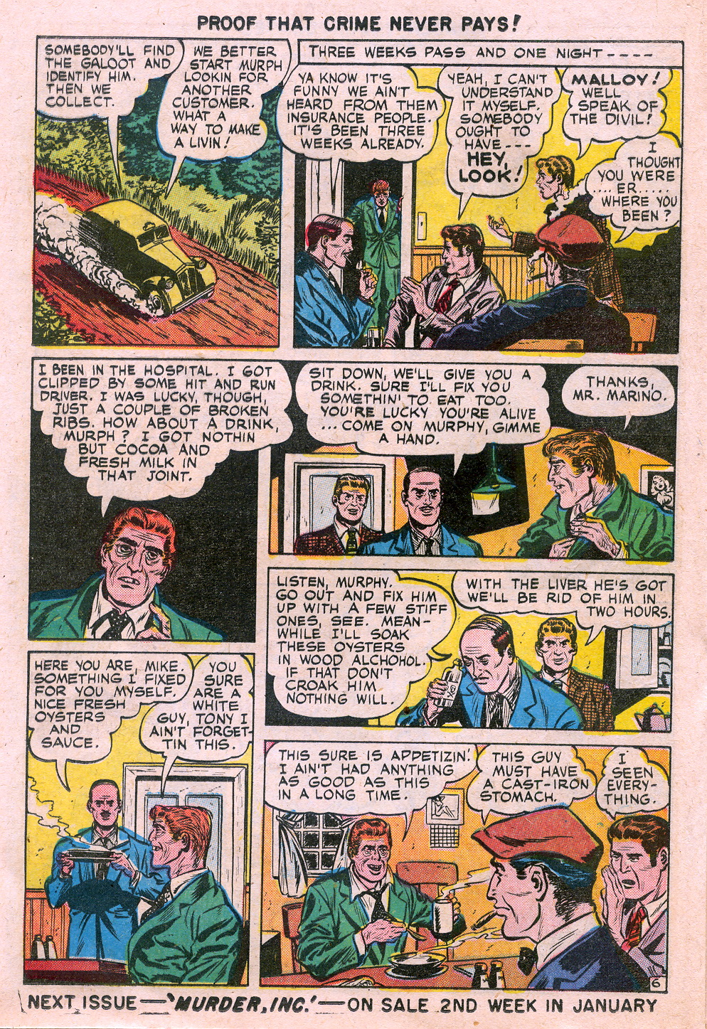 Read online Murder Incorporated (1948) comic -  Issue #1 - 20