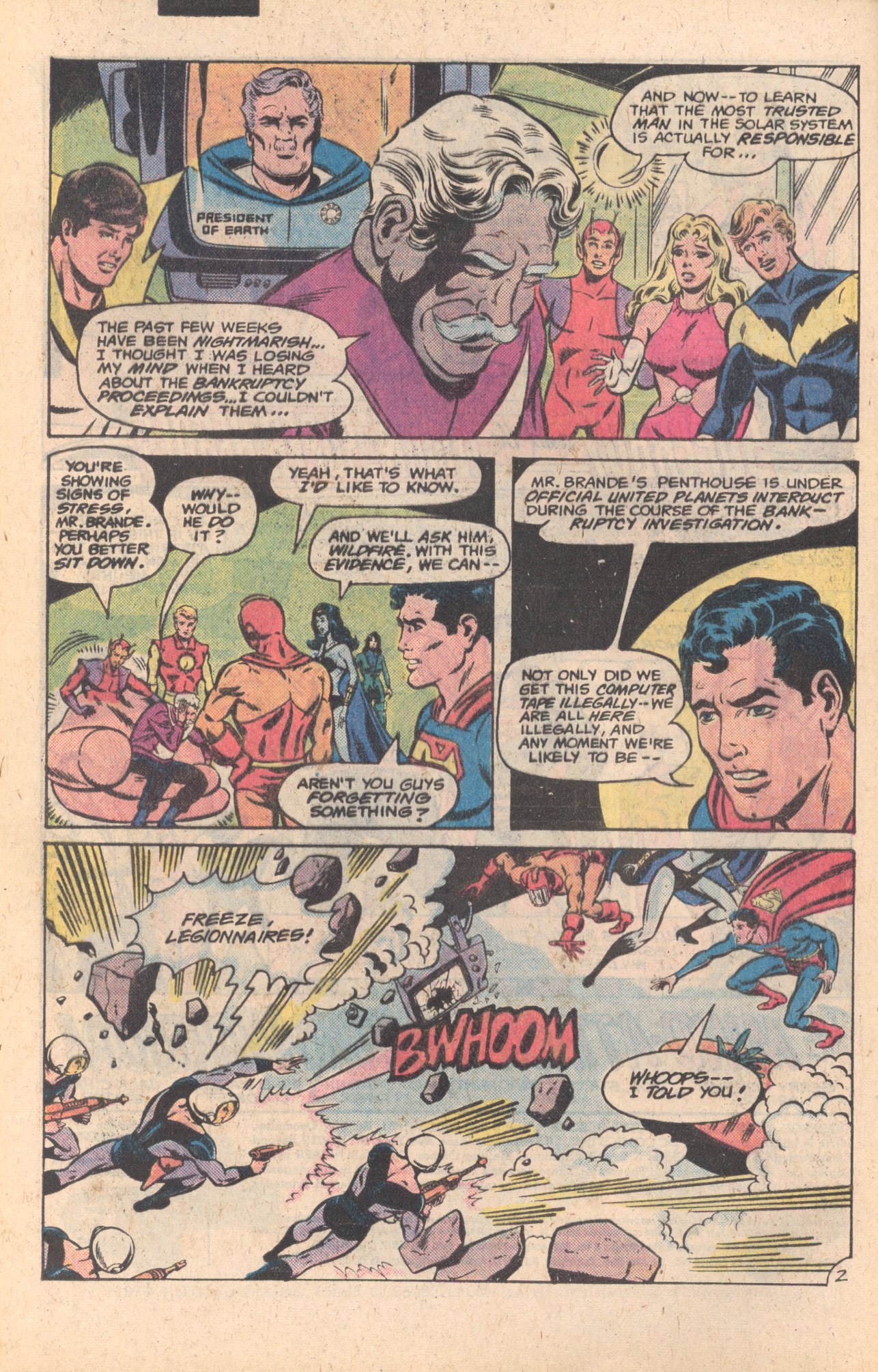 Read online Superboy and the Legion of Super-Heroes (1977) comic -  Issue #258 - 3