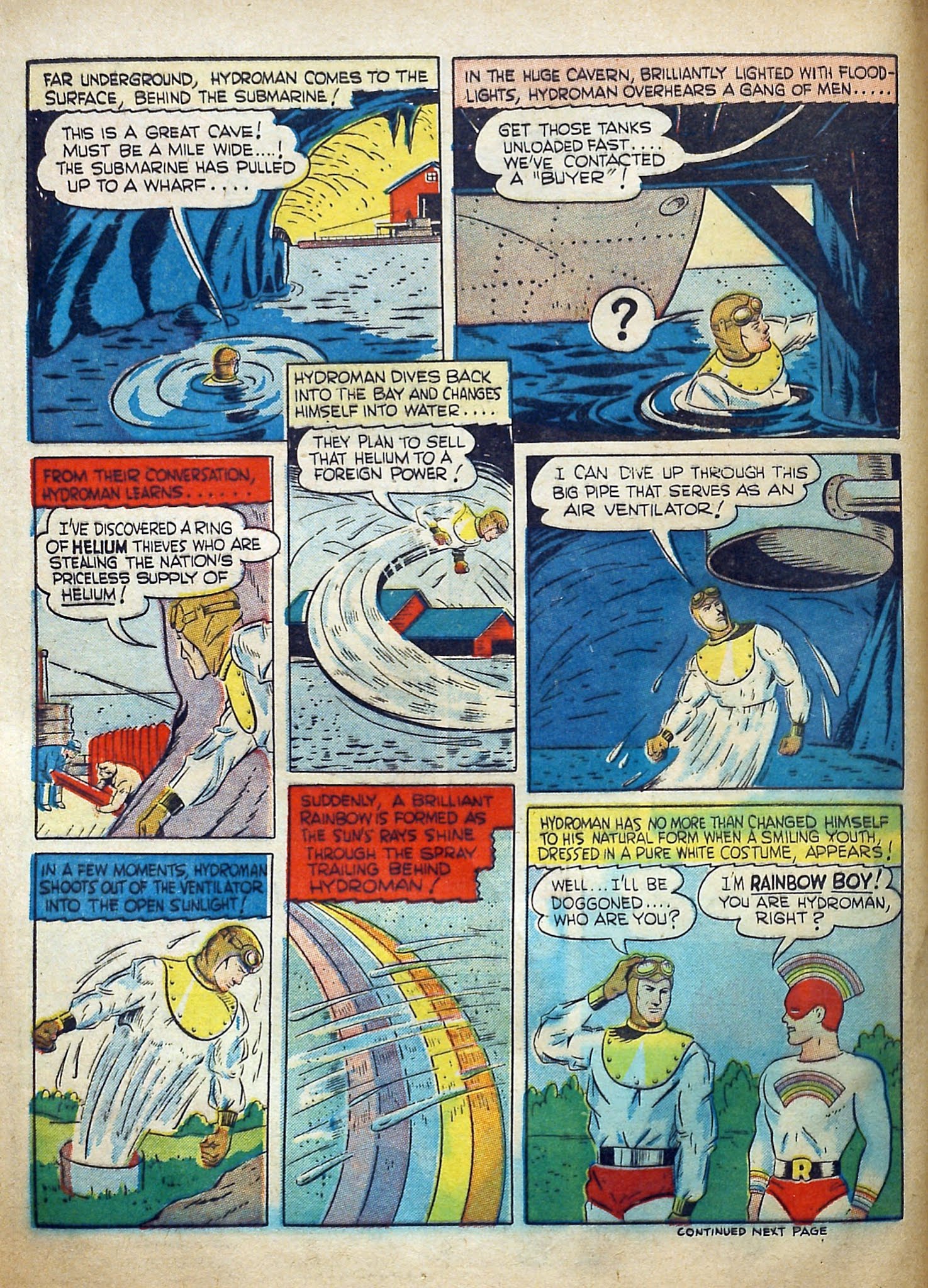 Read online Reg'lar Fellers Heroic Comics comic -  Issue #14 - 12