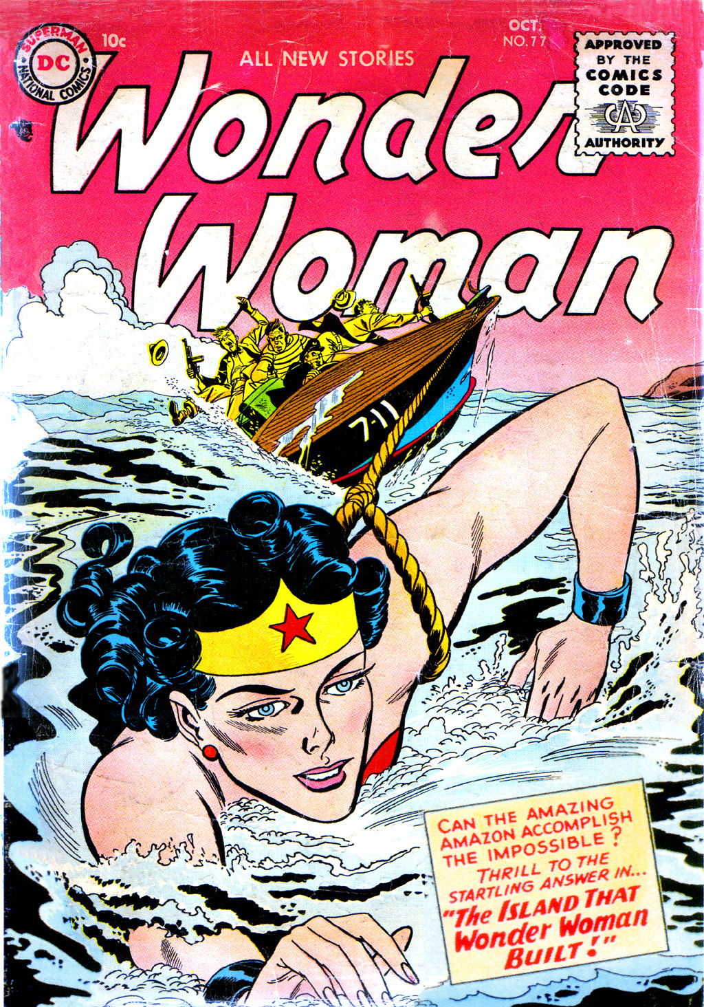 Read online Wonder Woman (1942) comic -  Issue #77 - 1