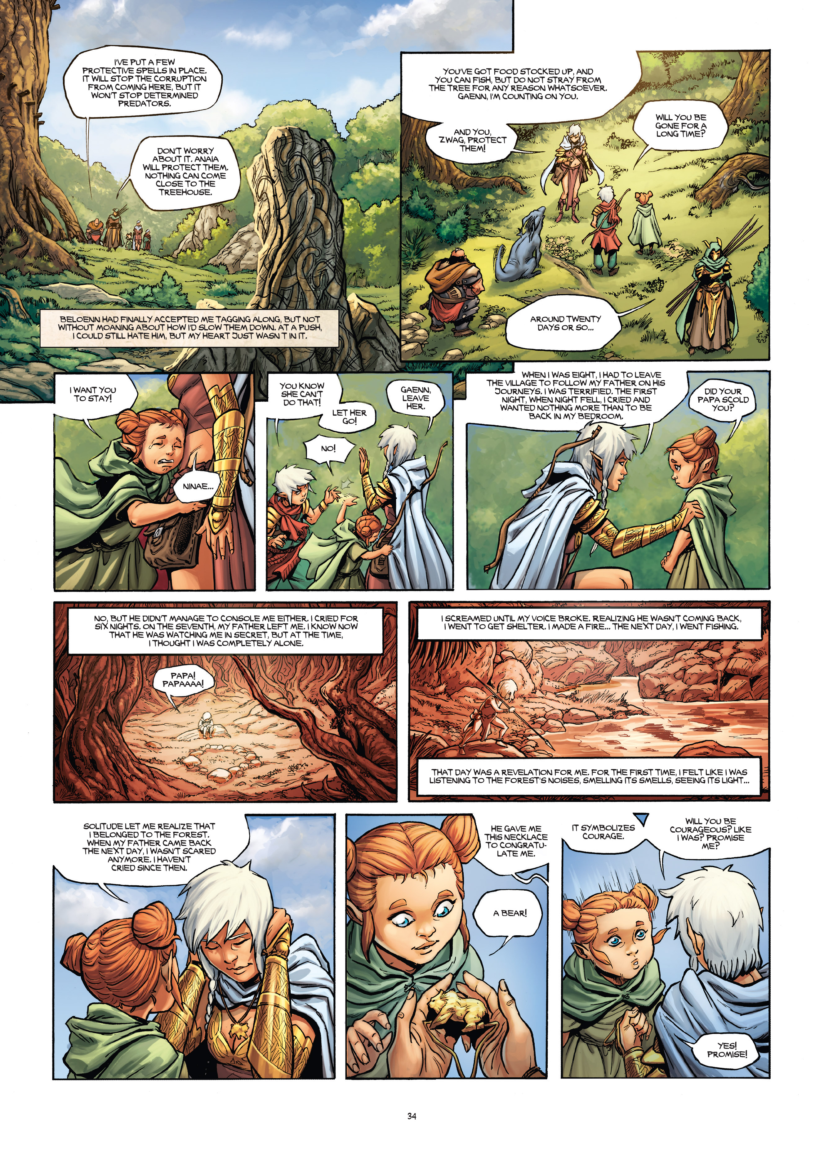 Read online Elves comic -  Issue #22 - 34