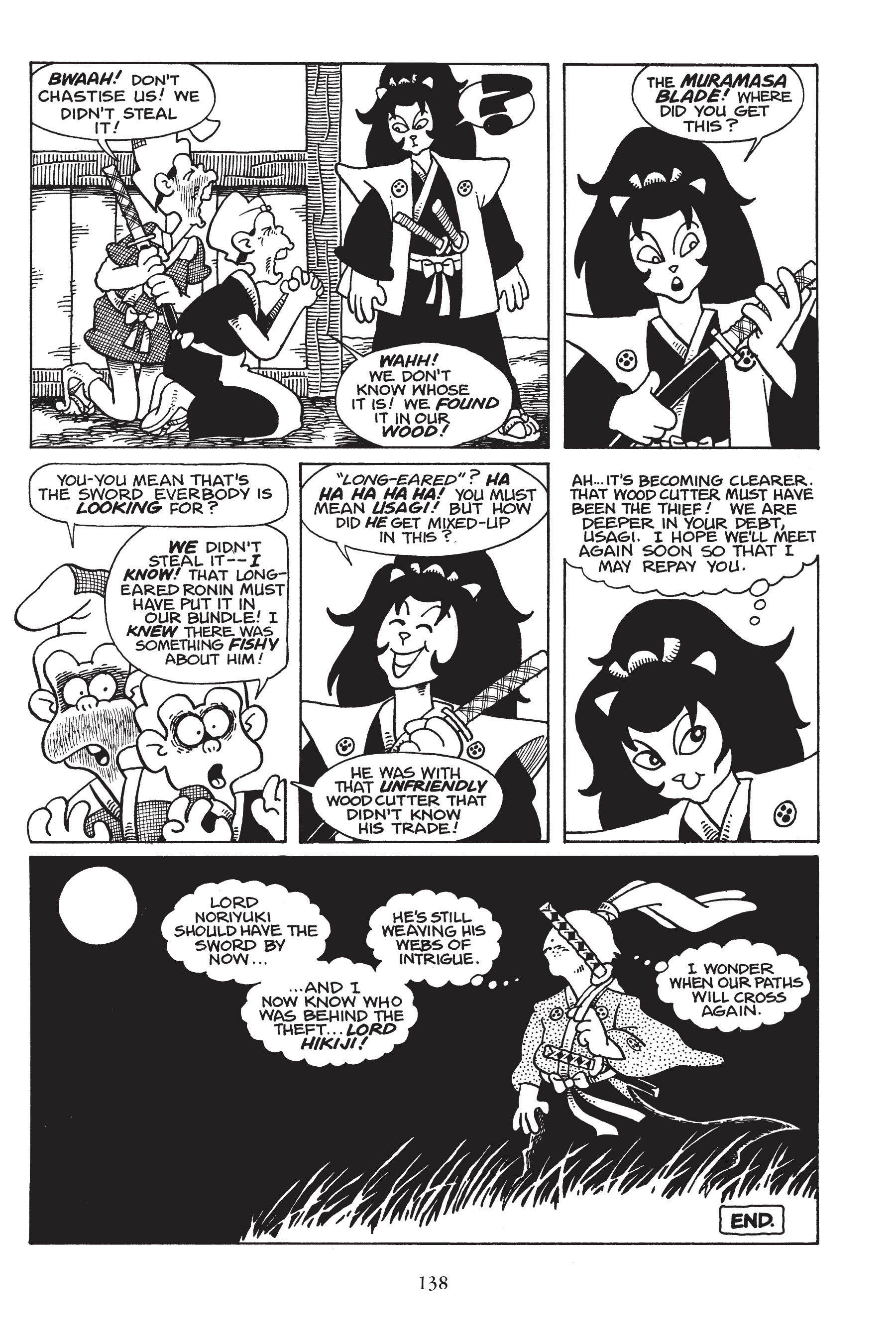 Read online Usagi Yojimbo (1987) comic -  Issue # _TPB 3 - 133