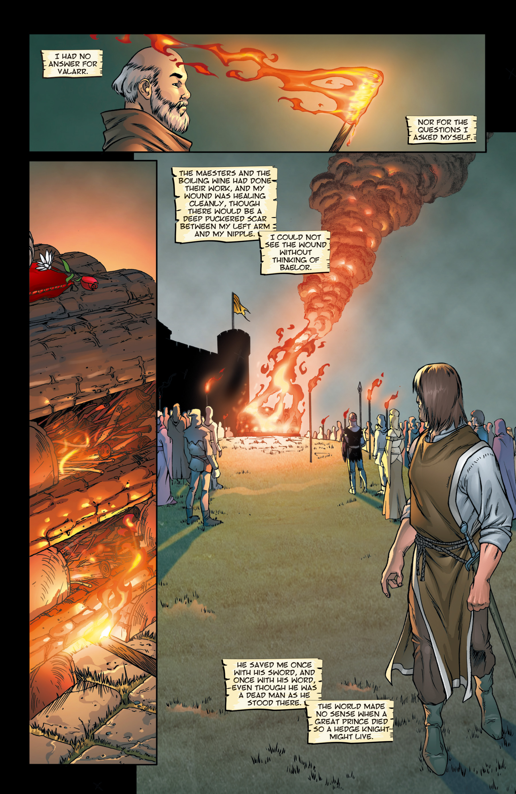 Read online The Hedge Knight: The Graphic Novel comic -  Issue # Full - 148