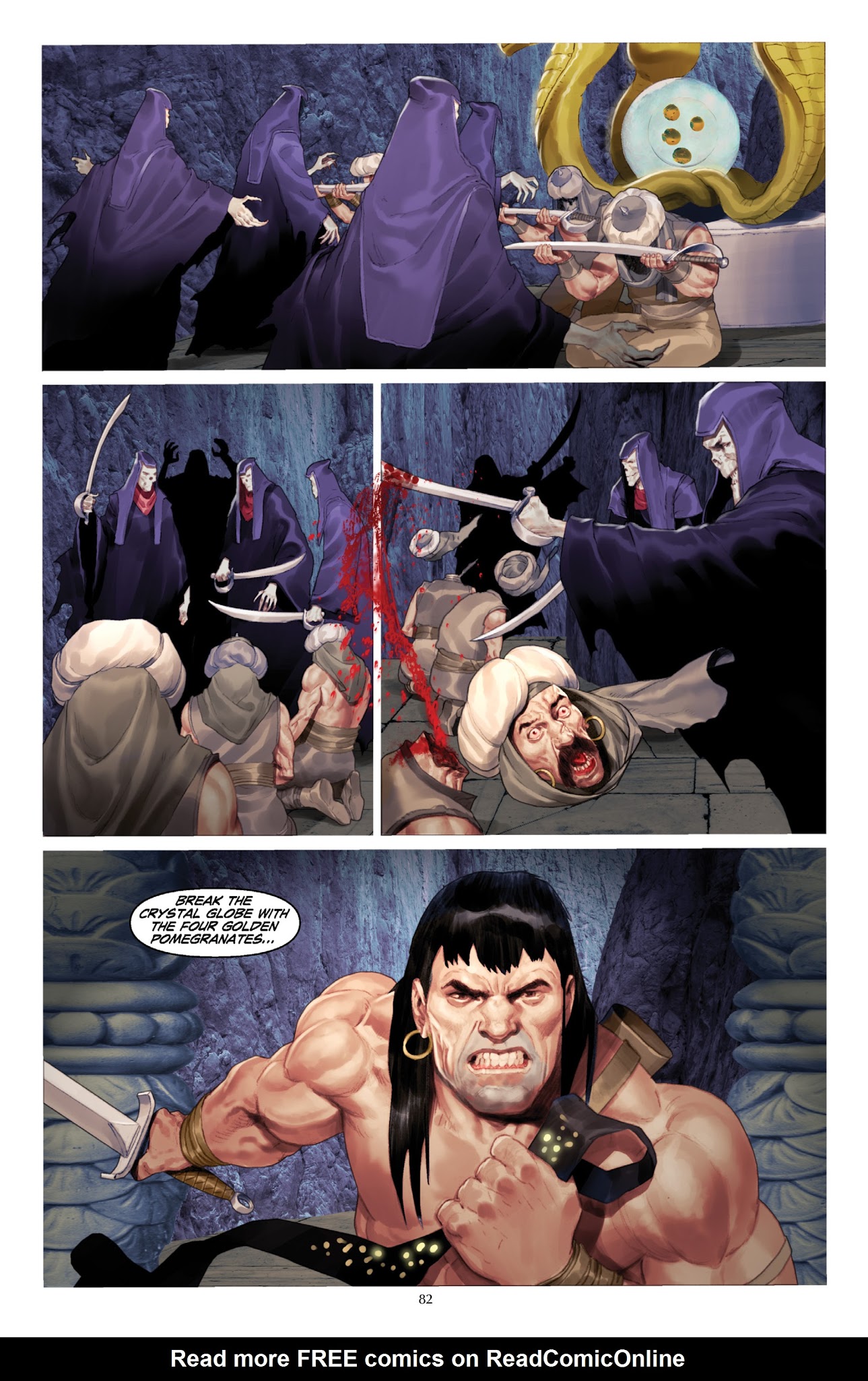 Read online Conan and the People of the Black Circle comic -  Issue # _TPB - 84