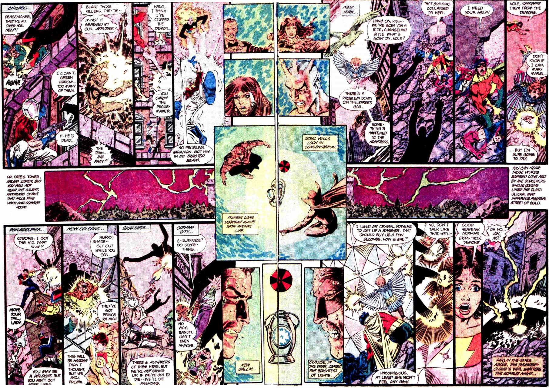 Read online Crisis on Infinite Earths (1985) comic -  Issue #12 - 23