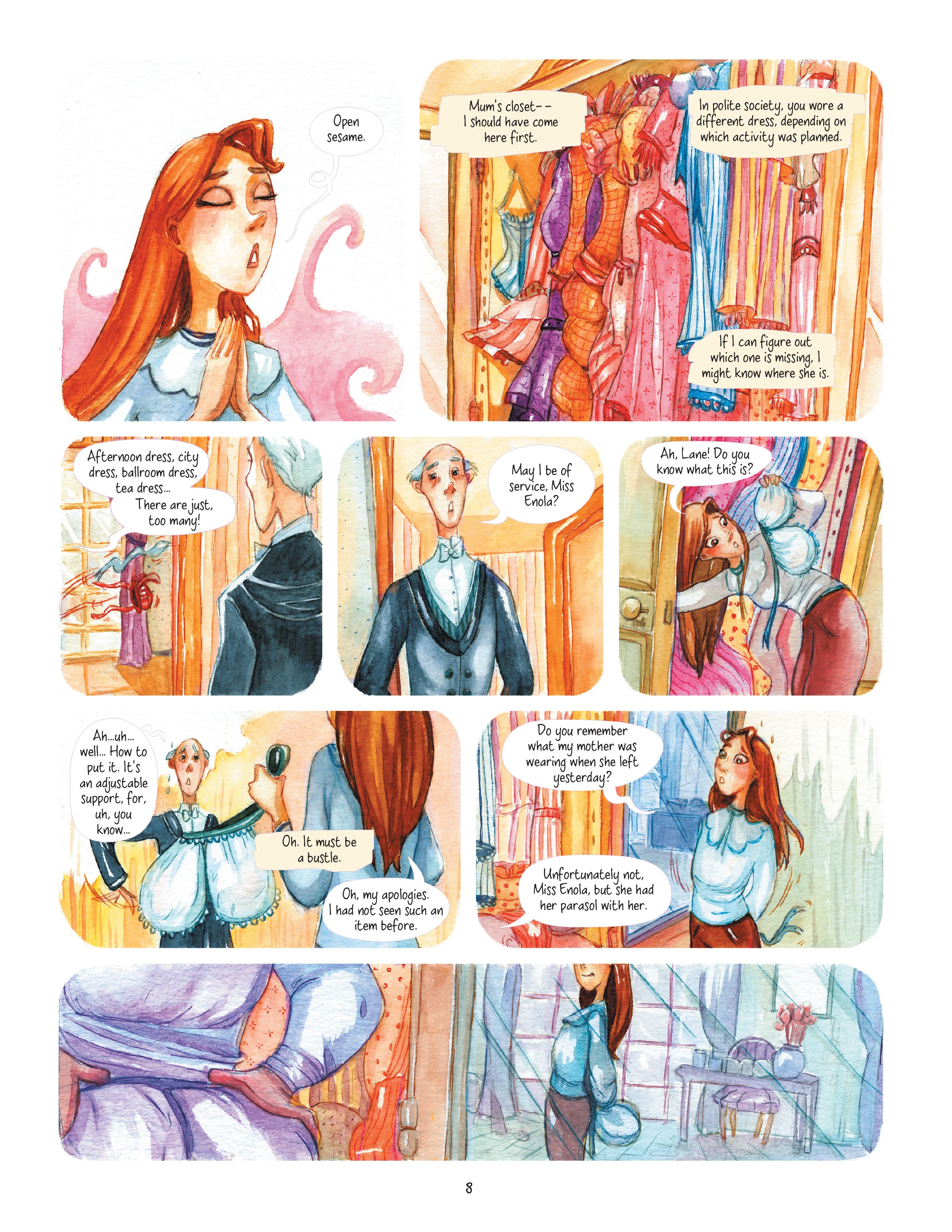 Read online An Enola Holmes Mystery comic -  Issue #1 - 10