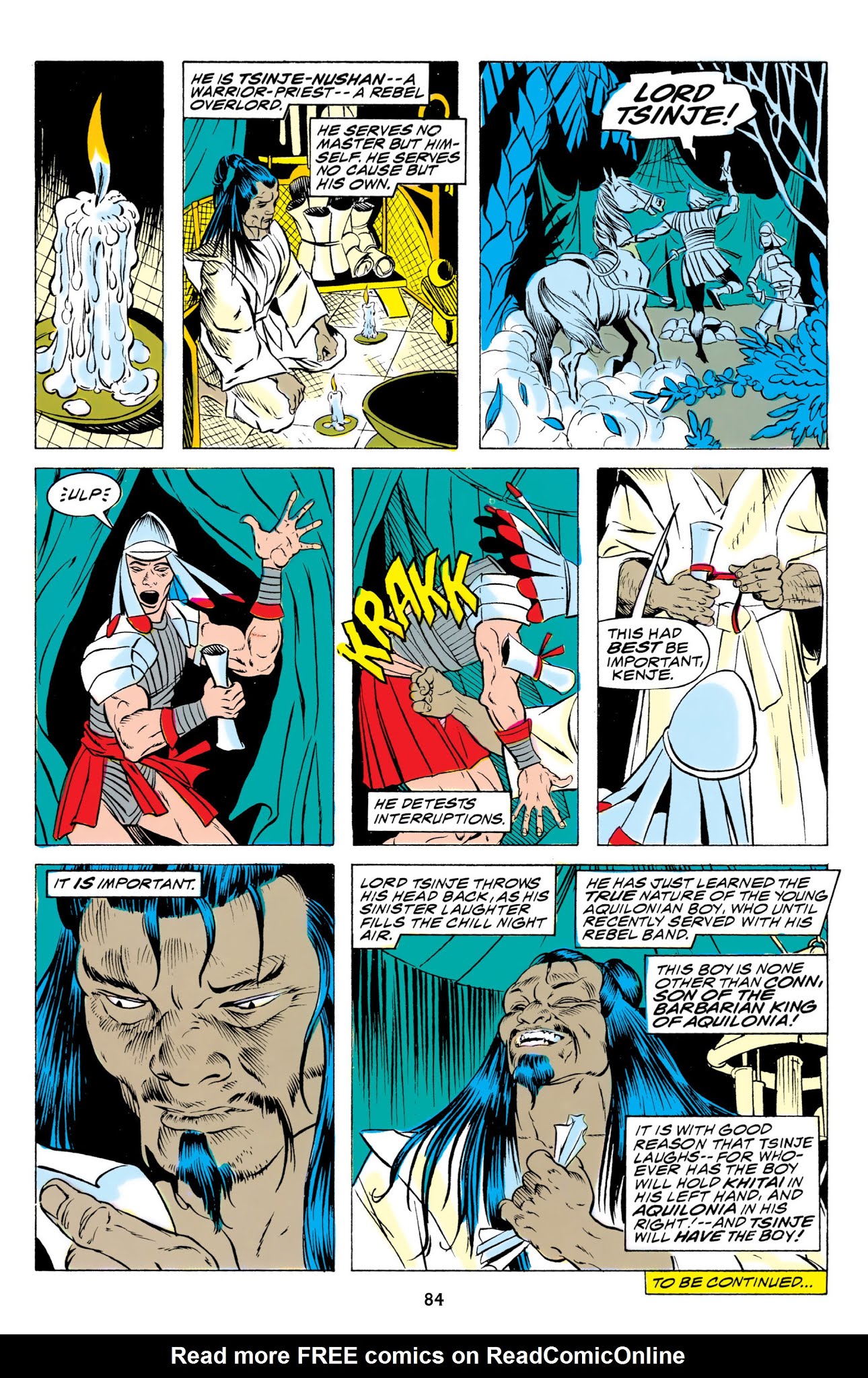 Read online The Chronicles of King Conan comic -  Issue # TPB 11 (Part 1) - 85