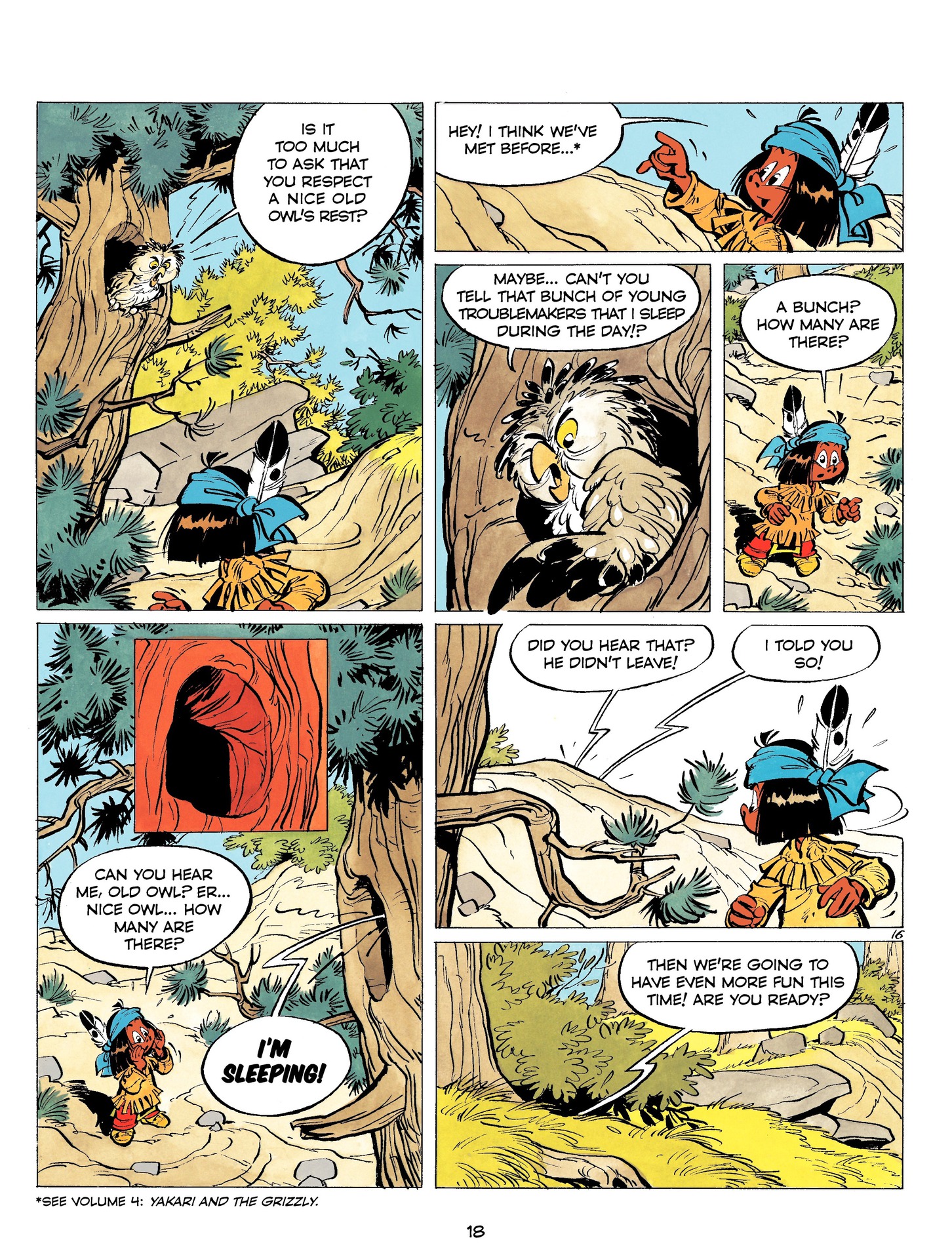 Read online Yakari comic -  Issue #13 - 18