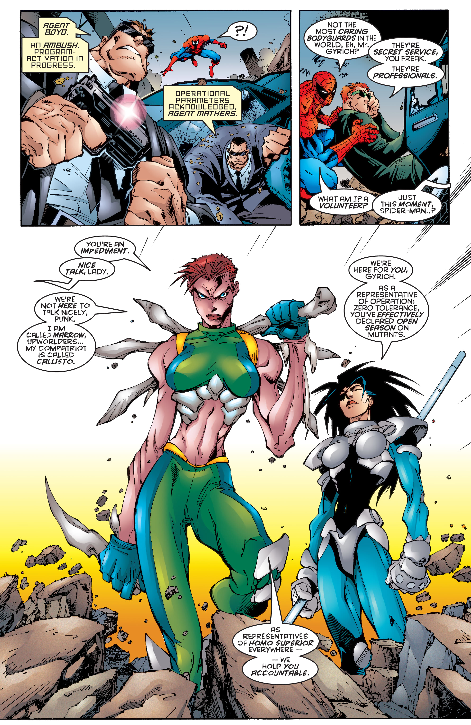 Read online X-Men Milestones: Operation Zero Tolerance comic -  Issue # TPB (Part 1) - 84