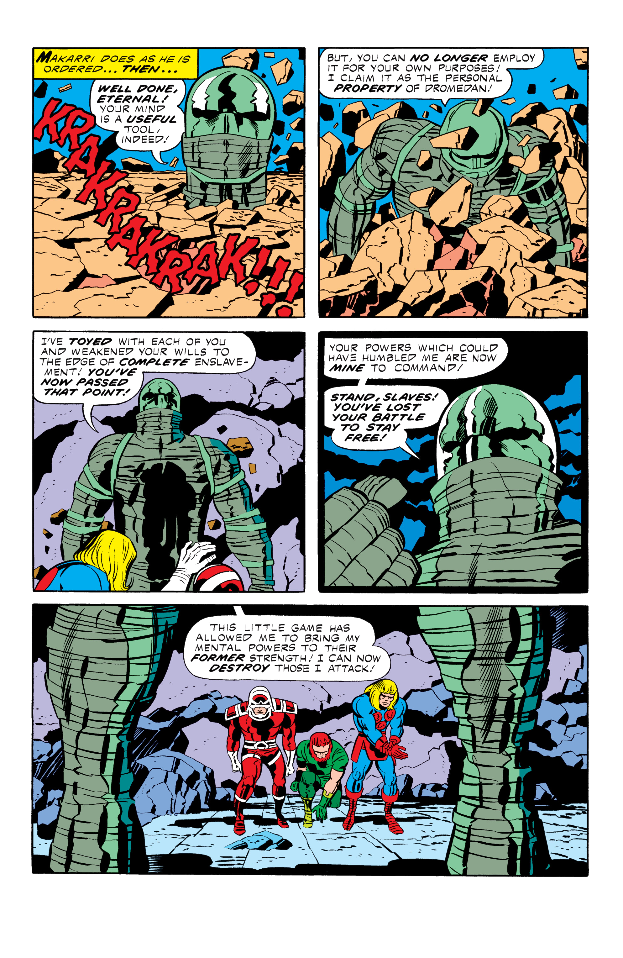 Read online The Eternals by Jack Kirby: The Complete Collection comic -  Issue # TPB (Part 4) - 25