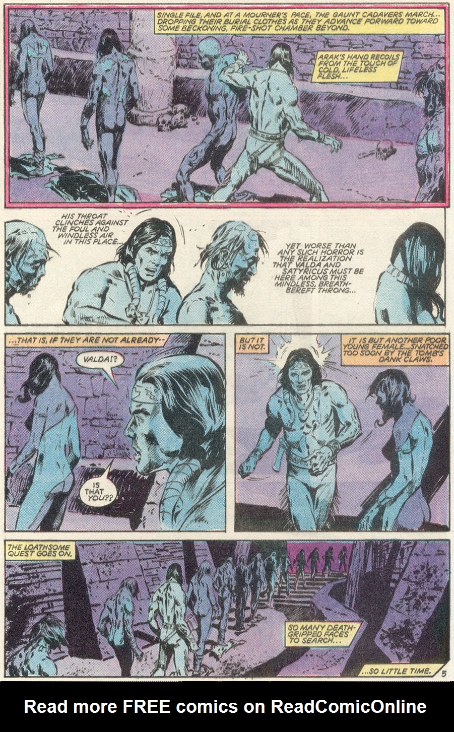 Read online Arak Son of Thunder comic -  Issue #43 - 6