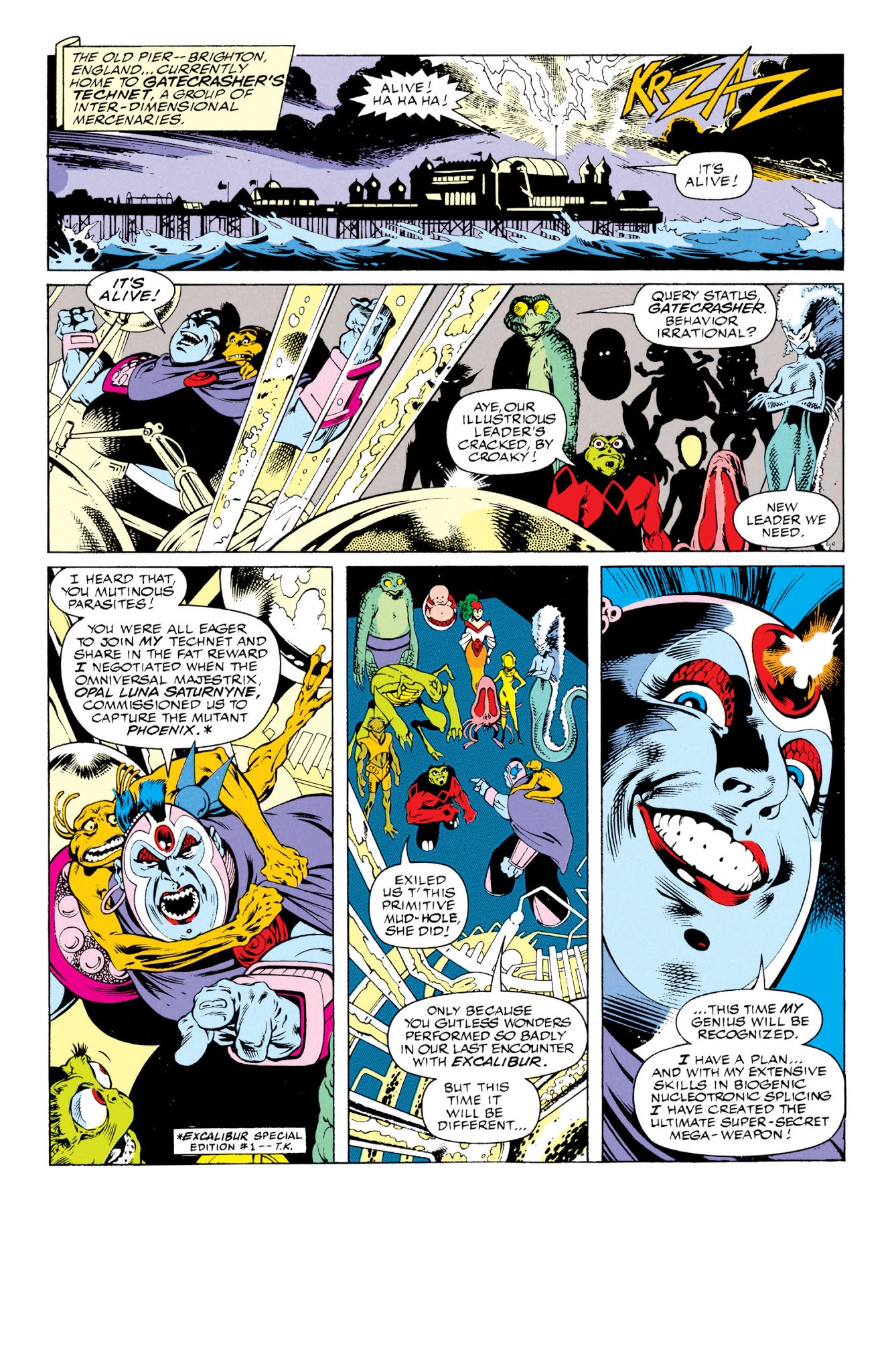 Read online Excalibur Visionaries: Alan Davis comic -  Issue # TPB 1 (Part 1) - 5