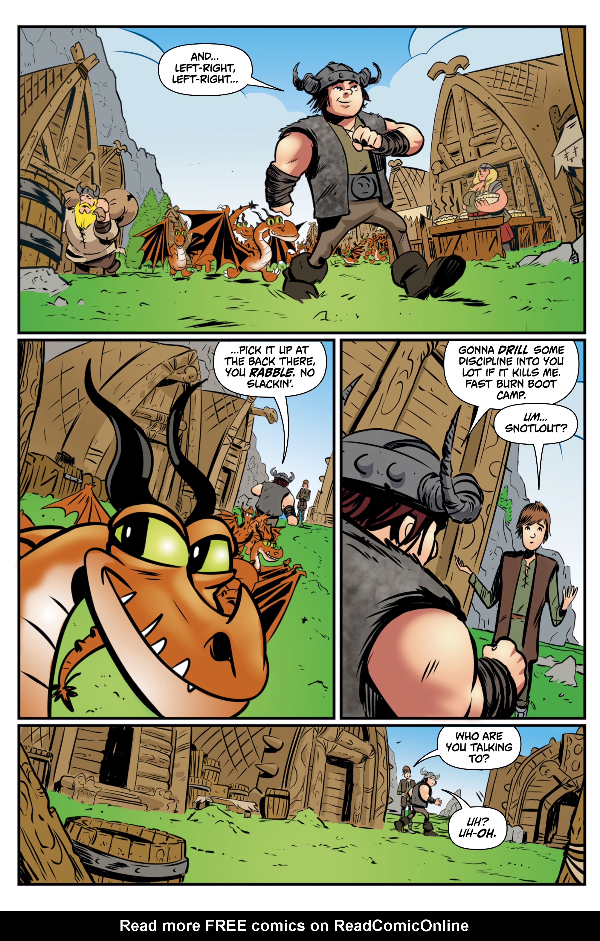 Read online DreamWorks Dragons: Riders of Berk comic -  Issue # _TPB - 52