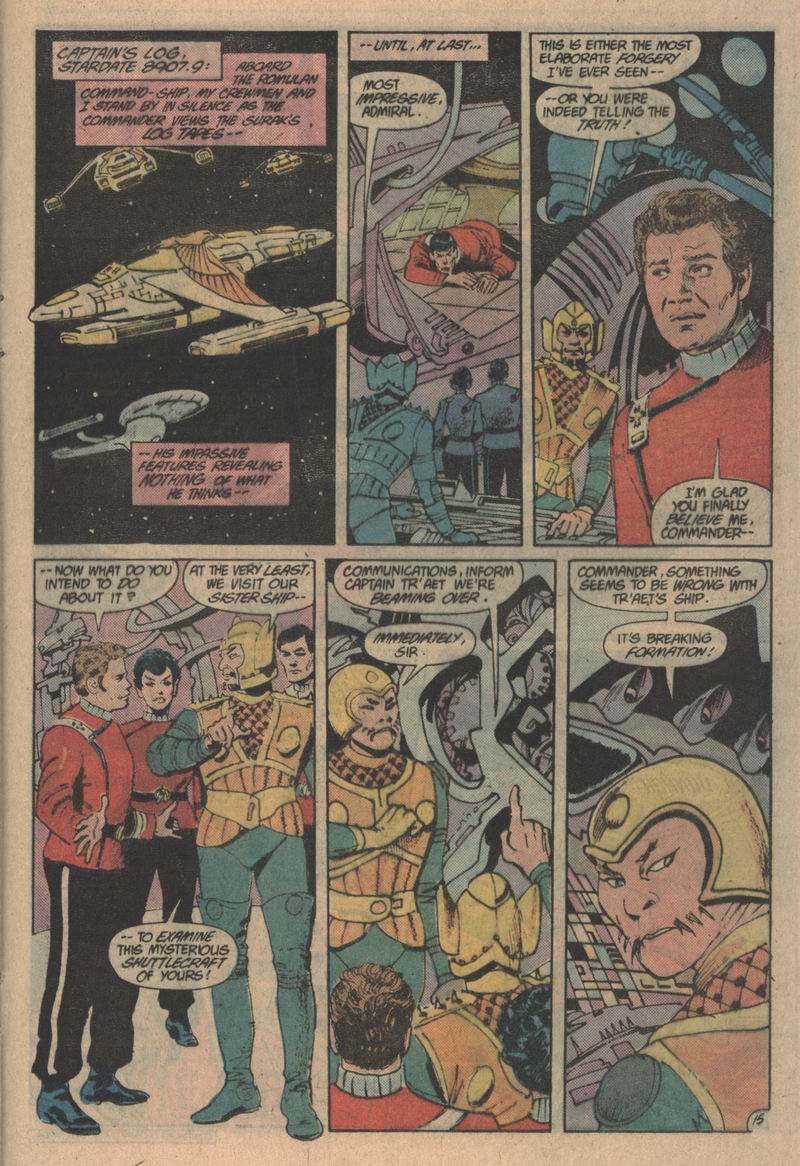 Read online Star Trek (1984) comic -  Issue #35 - 16
