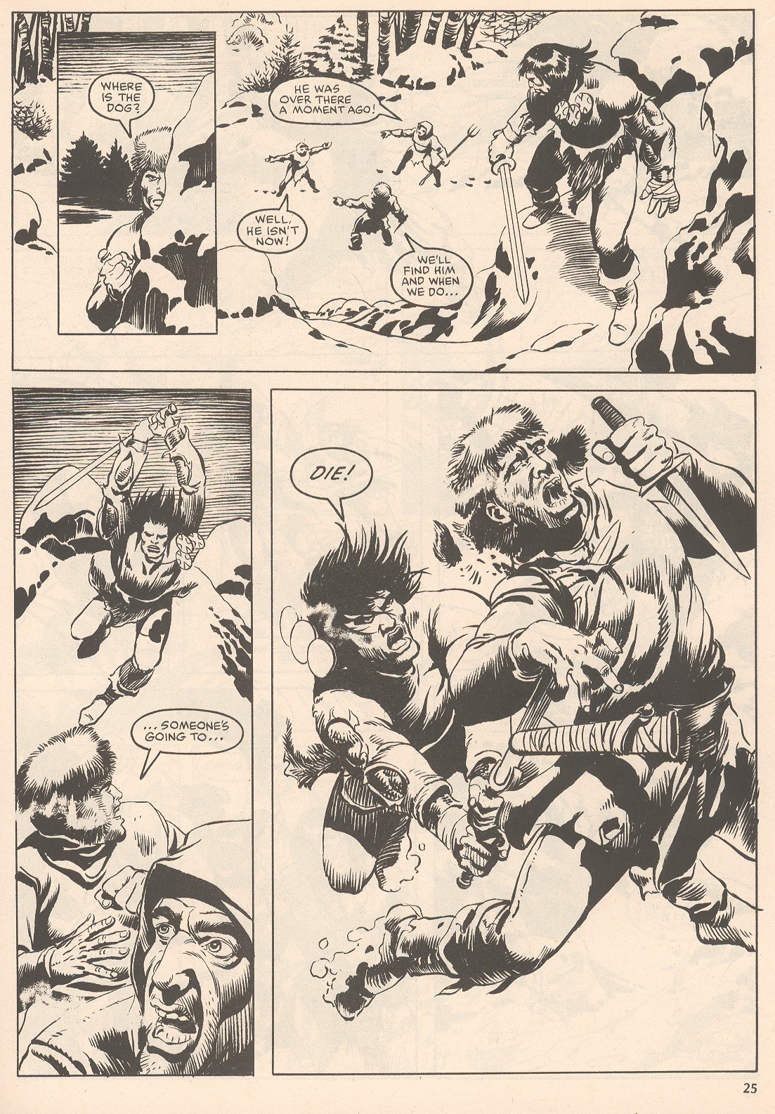 Read online The Savage Sword Of Conan comic -  Issue #105 - 25