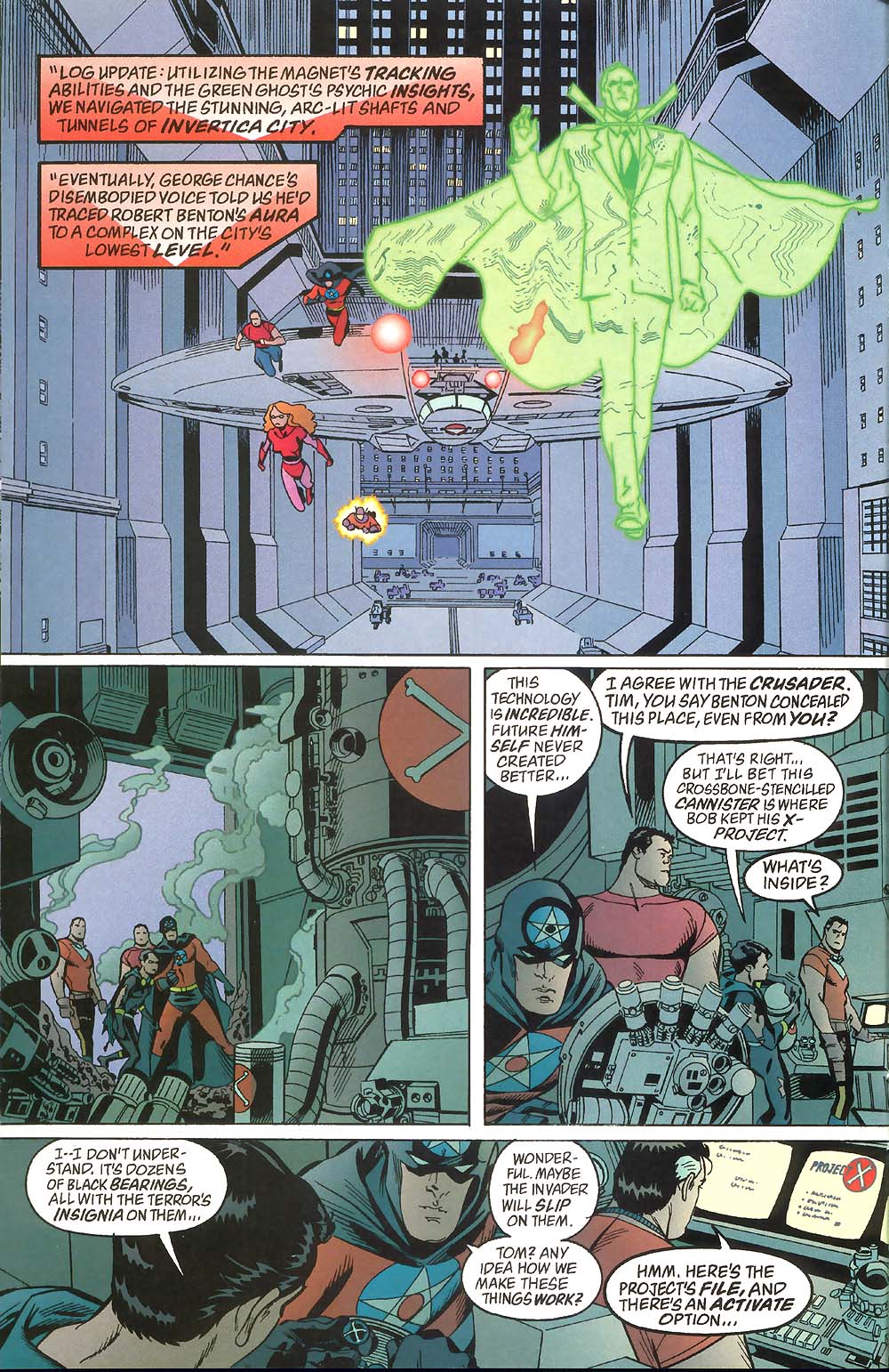 Read online Tom Strong comic -  Issue #12 - 13