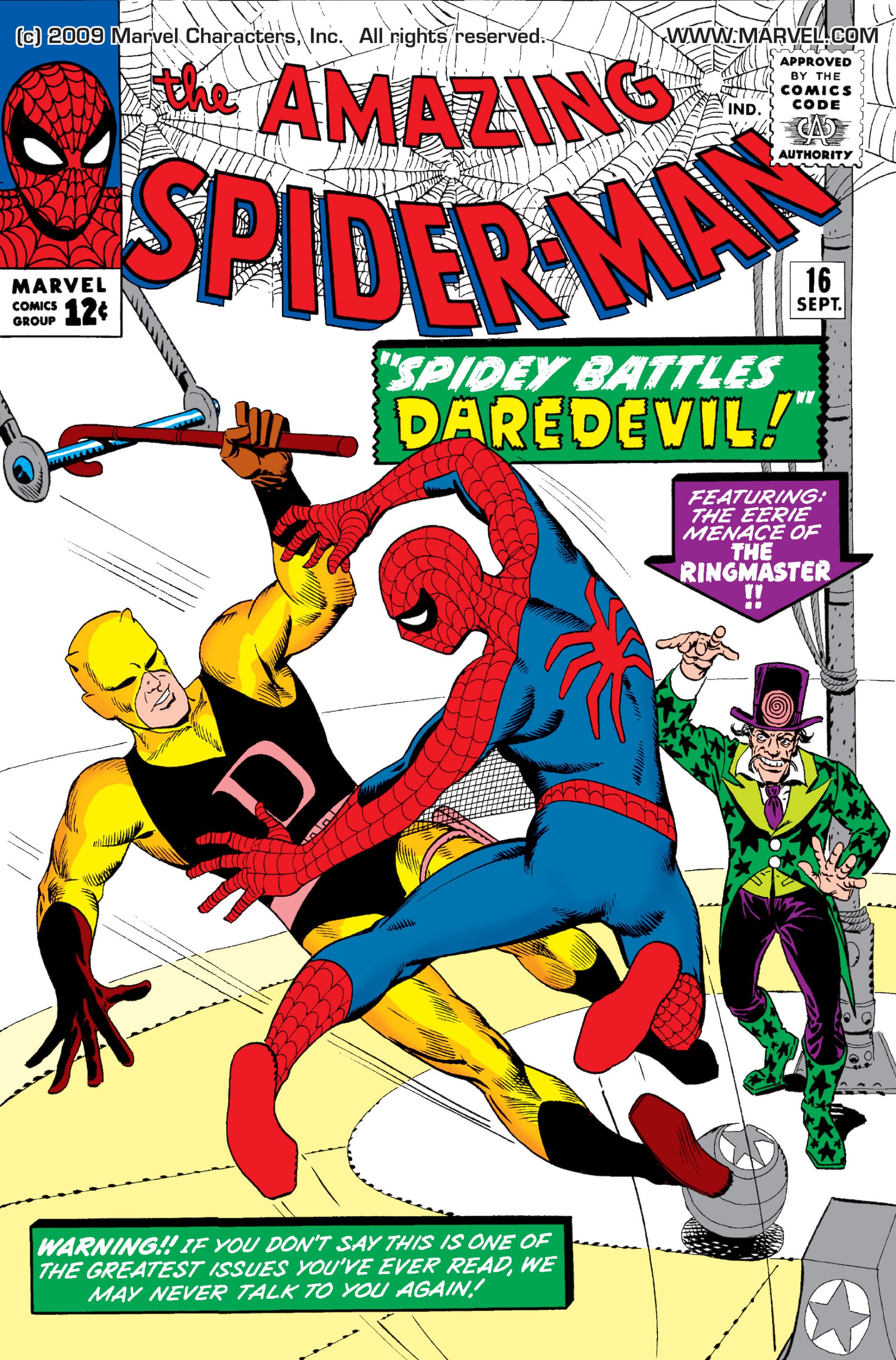 Read online The Amazing Spider-Man (1963) comic -  Issue #16 - 1