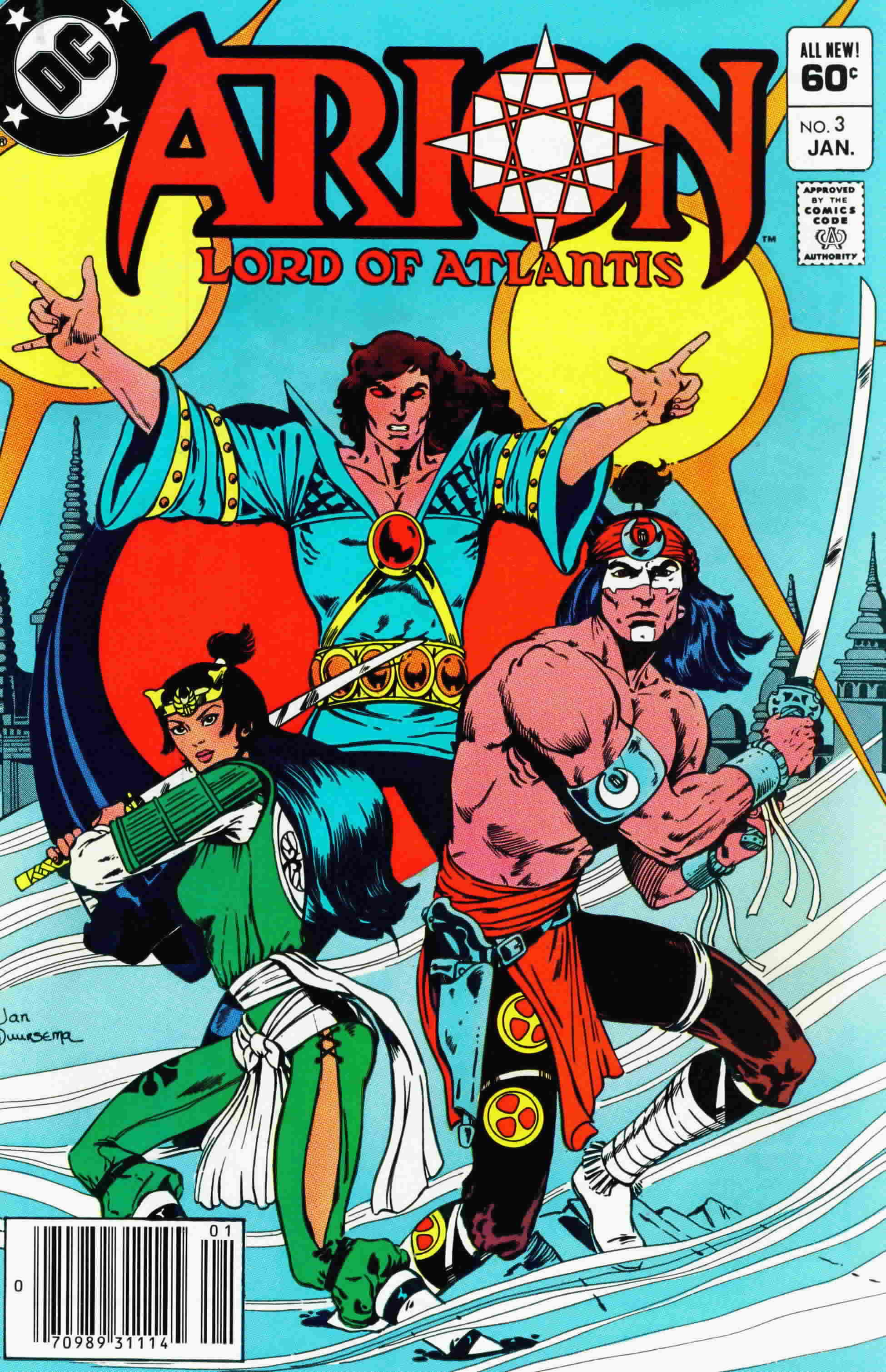 Read online Arion, Lord of Atlantis comic -  Issue #3 - 1