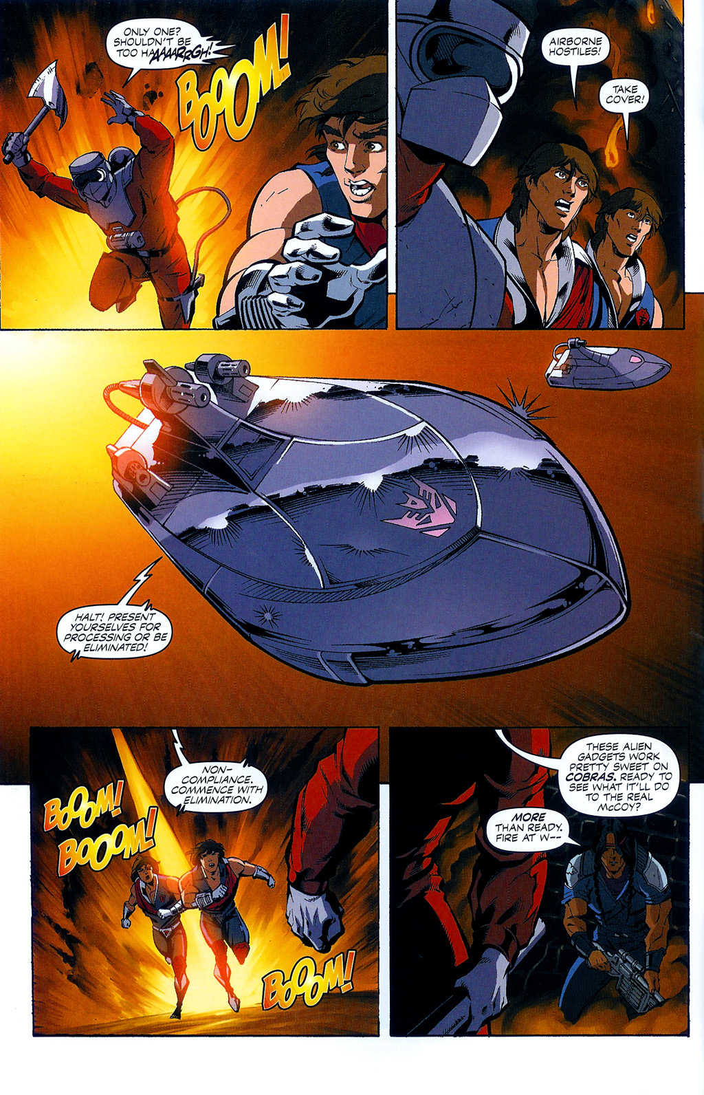 Read online G.I. Joe vs. The Transformers II comic -  Issue #3 - 5