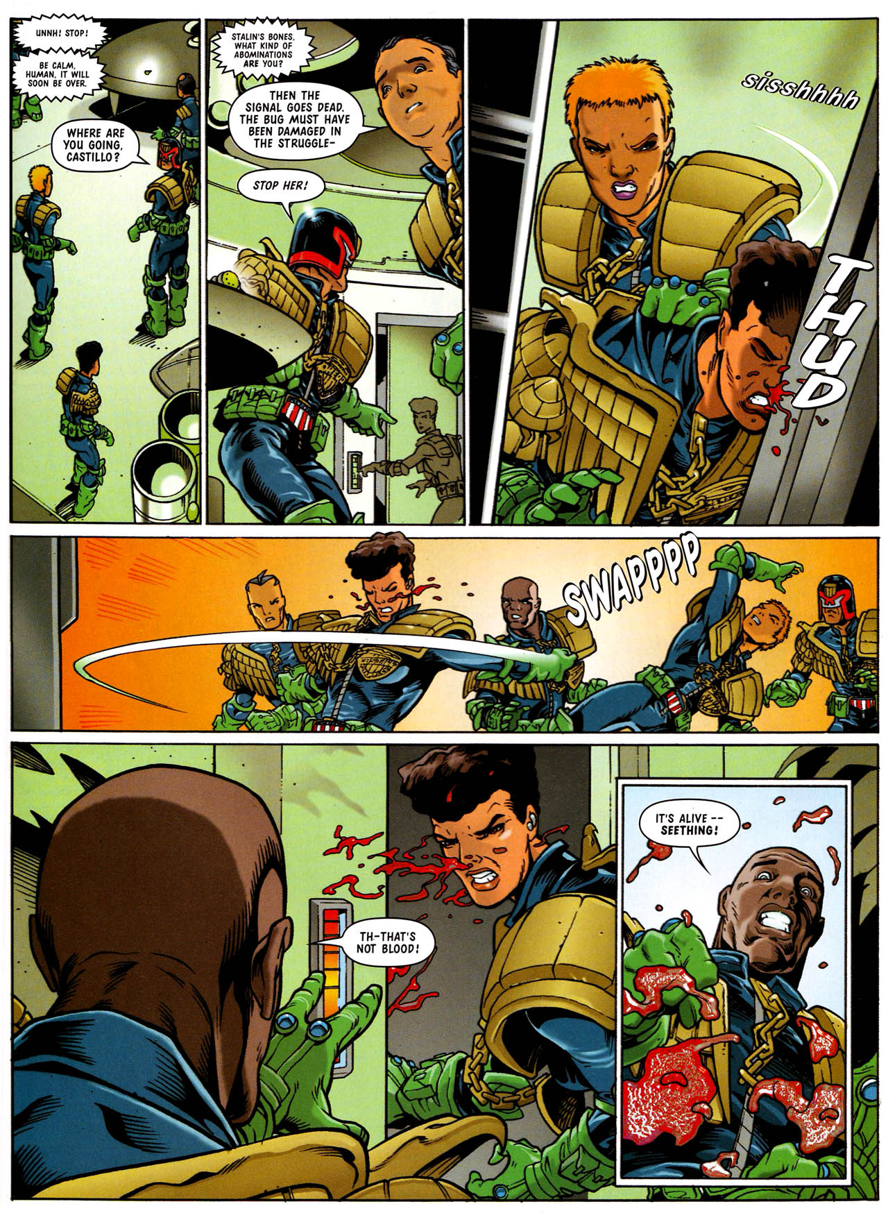 Read online Judge Dredd Megazine (vol. 3) comic -  Issue #77 - 12