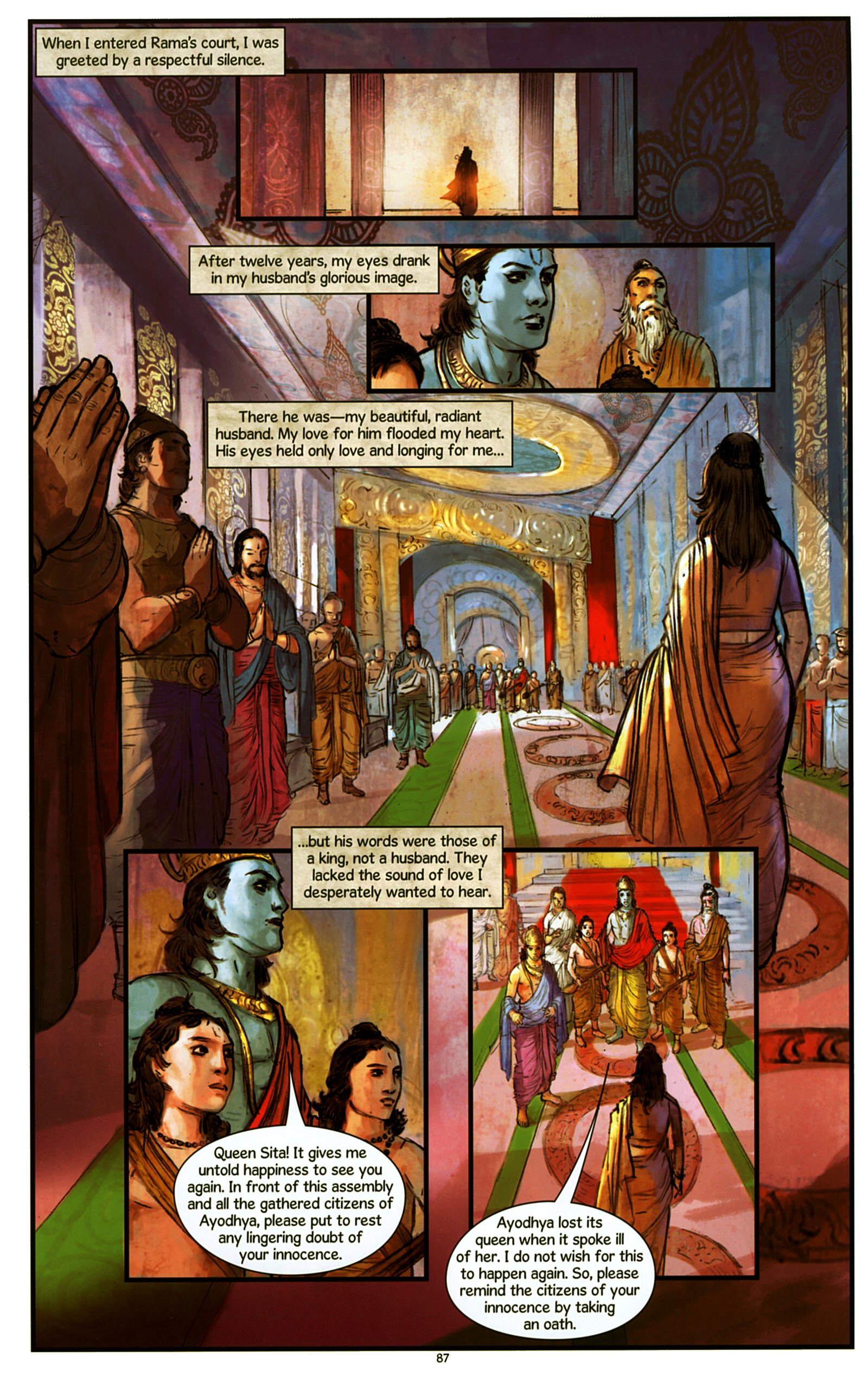 Read online Sita Daughter of the Earth comic -  Issue # TPB - 91