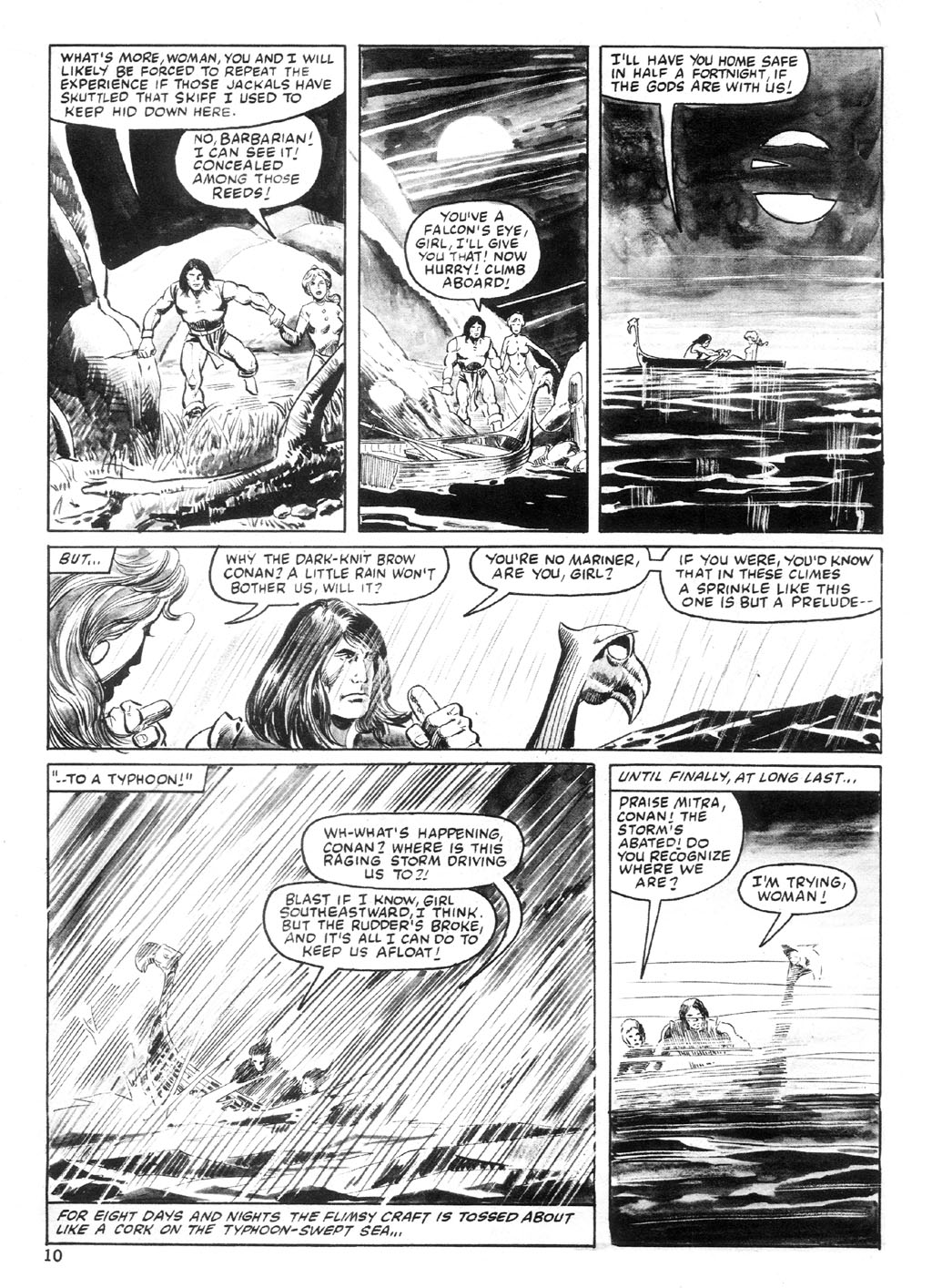 Read online The Savage Sword Of Conan comic -  Issue #94 - 9