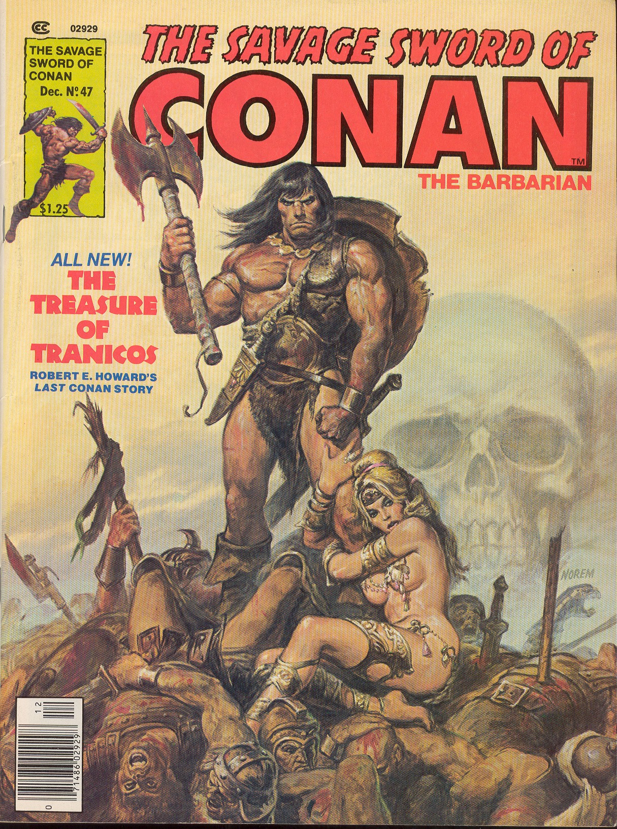 Read online The Savage Sword Of Conan comic -  Issue #47 - 1