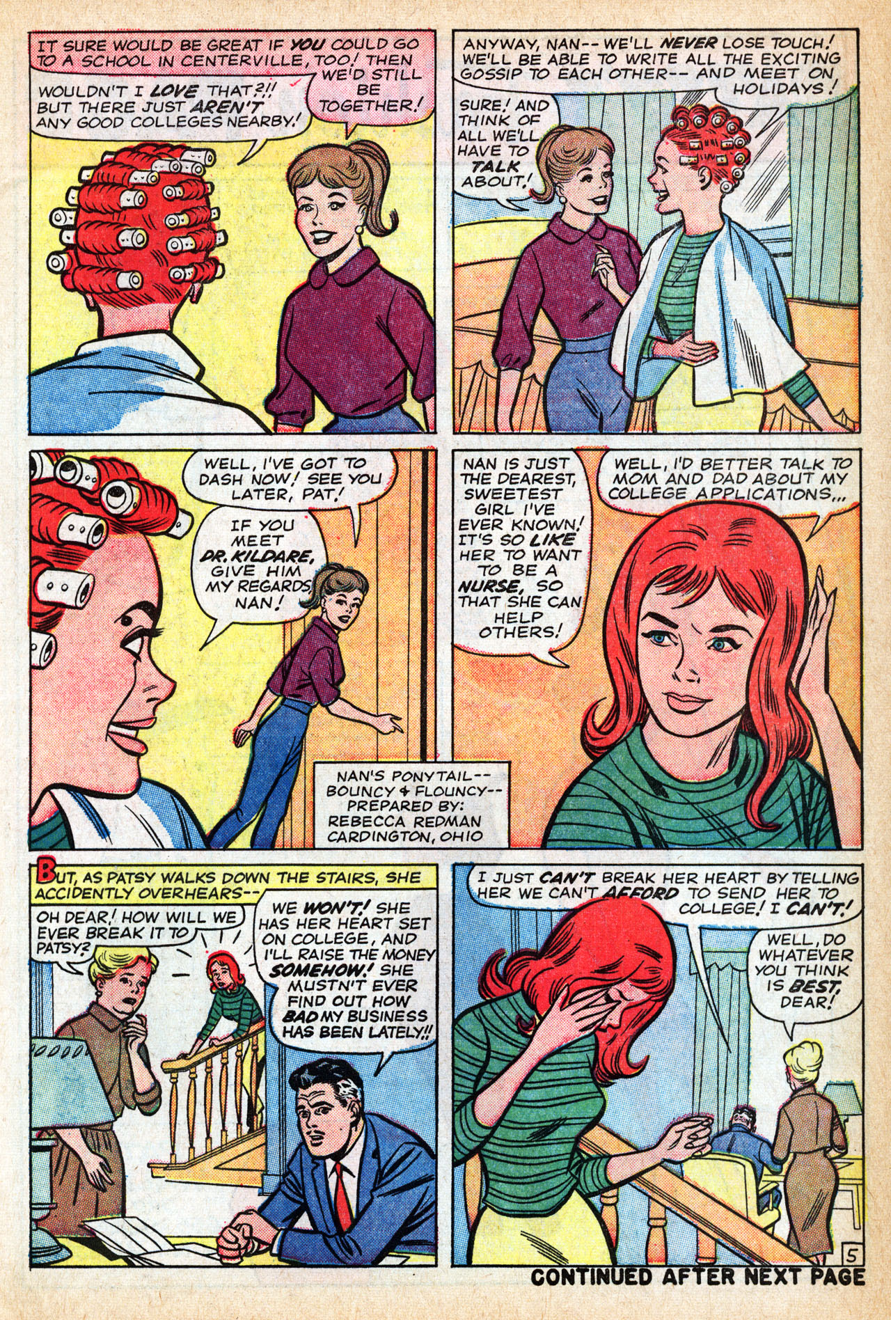 Read online Patsy Walker comic -  Issue #116 - 7