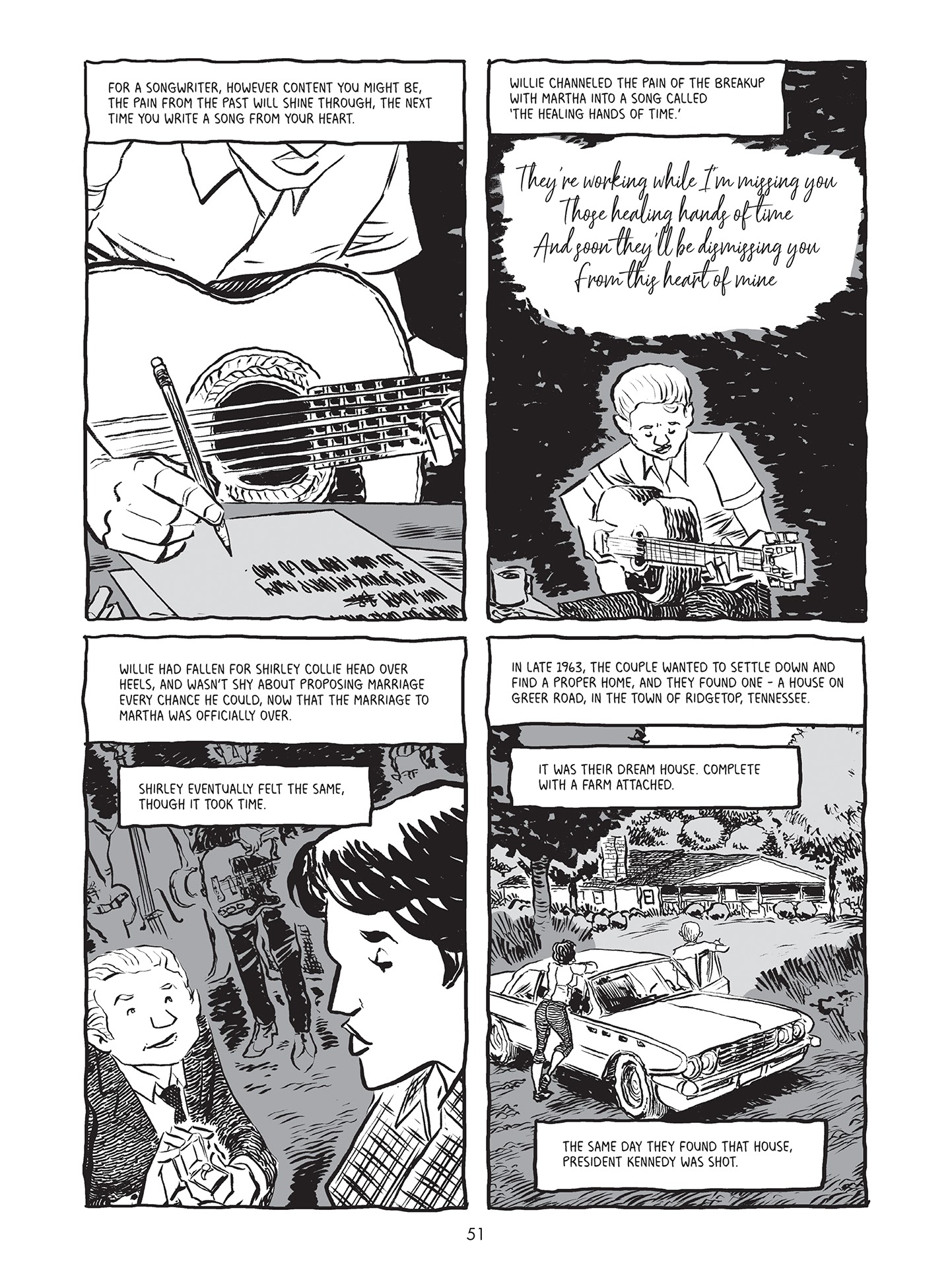 Read online Willie Nelson: A Graphic History comic -  Issue # TPB - 49
