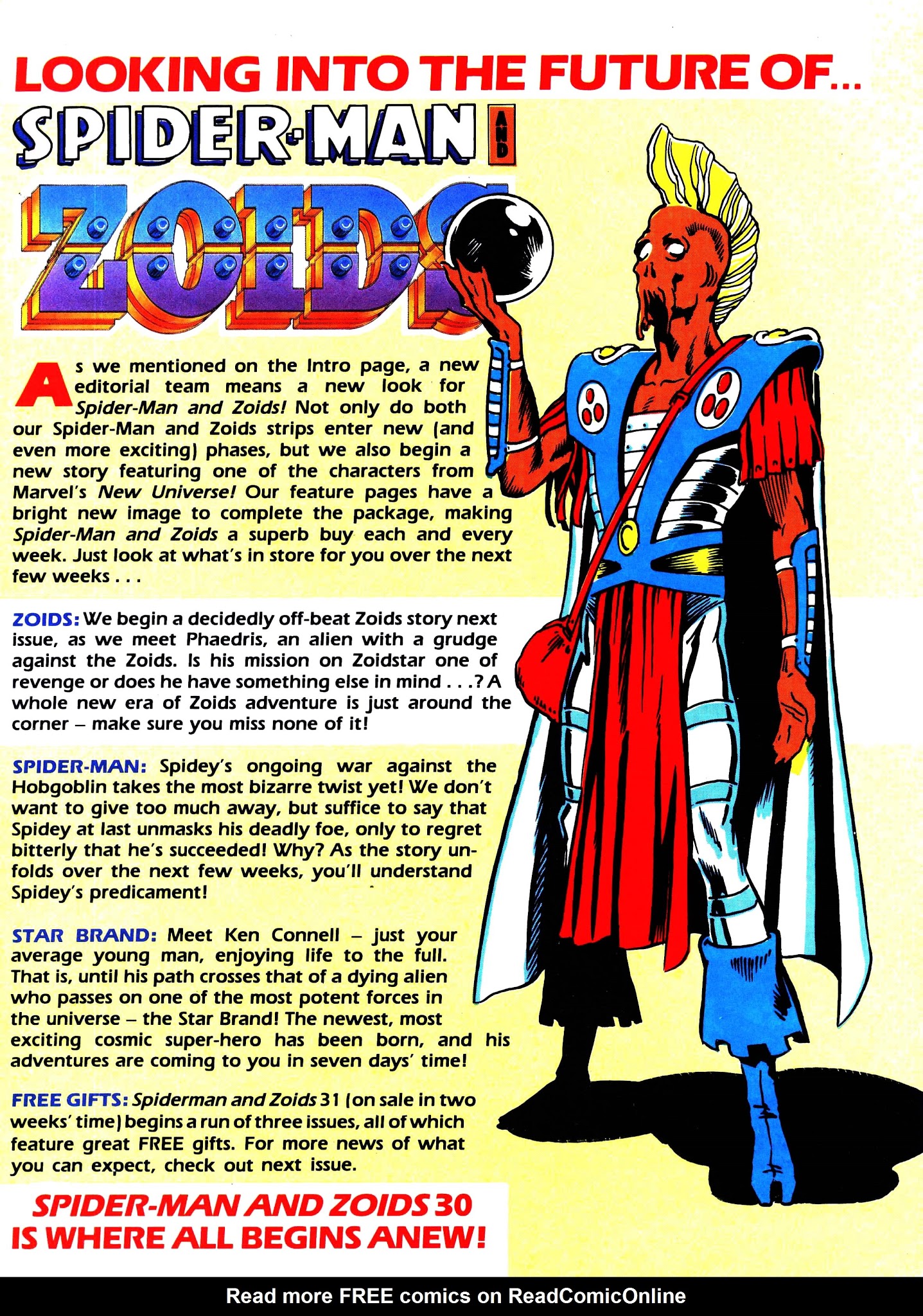Read online Spider-Man and Zoids comic -  Issue #29 - 23