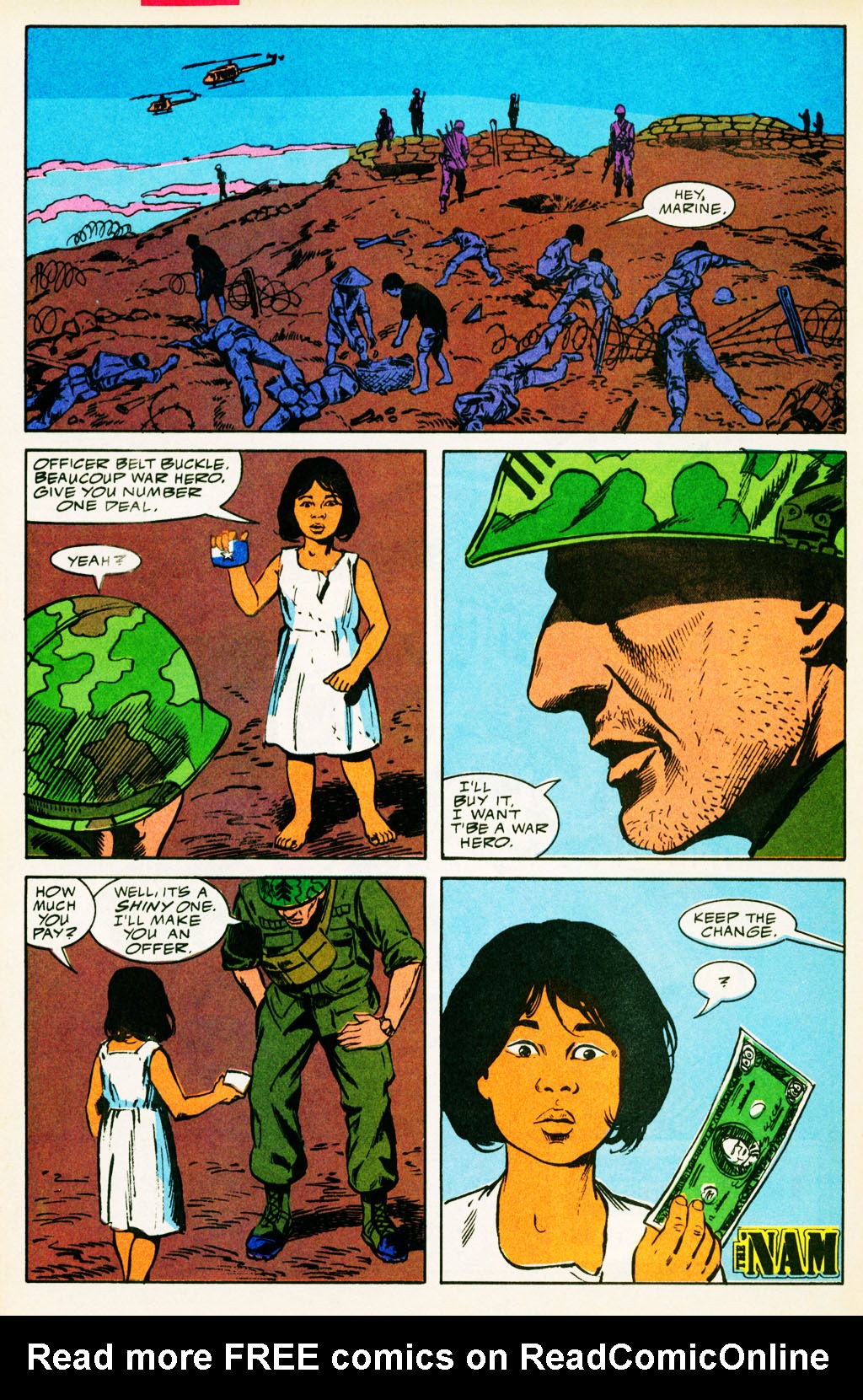 Read online The 'Nam comic -  Issue #48 - 23