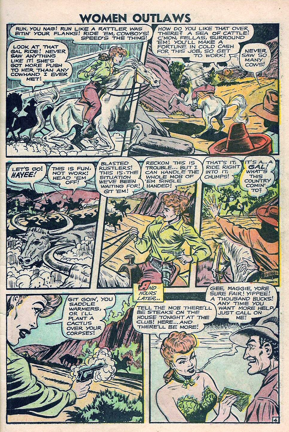 Read online Women Outlaws comic -  Issue #3 - 5