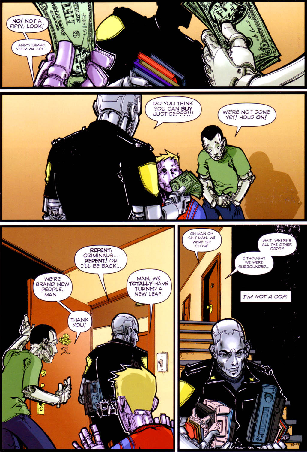 Read online NYC Mech comic -  Issue #3 - 8