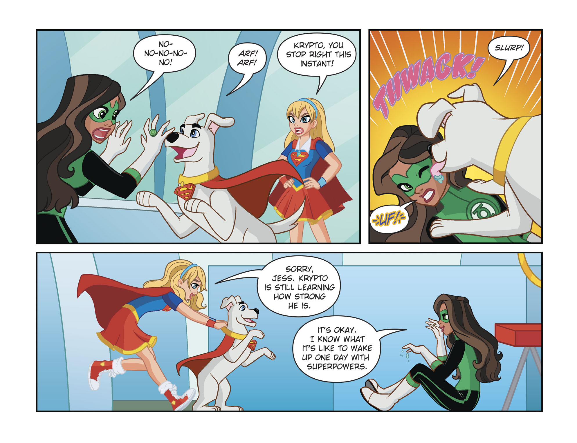 Read online DC Super Hero Girls: Spaced Out comic -  Issue #1 - 10