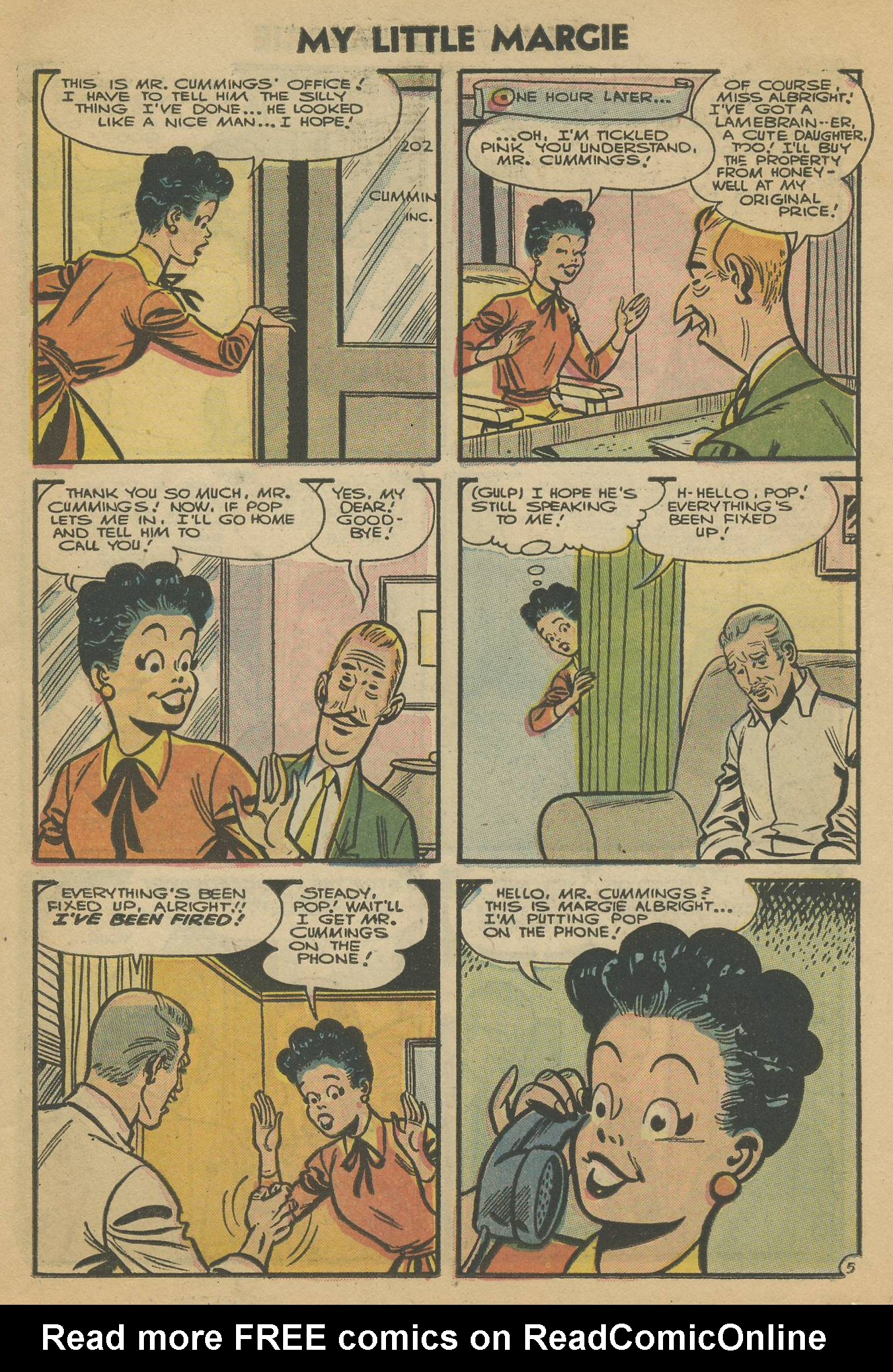 Read online My Little Margie (1954) comic -  Issue #12 - 15