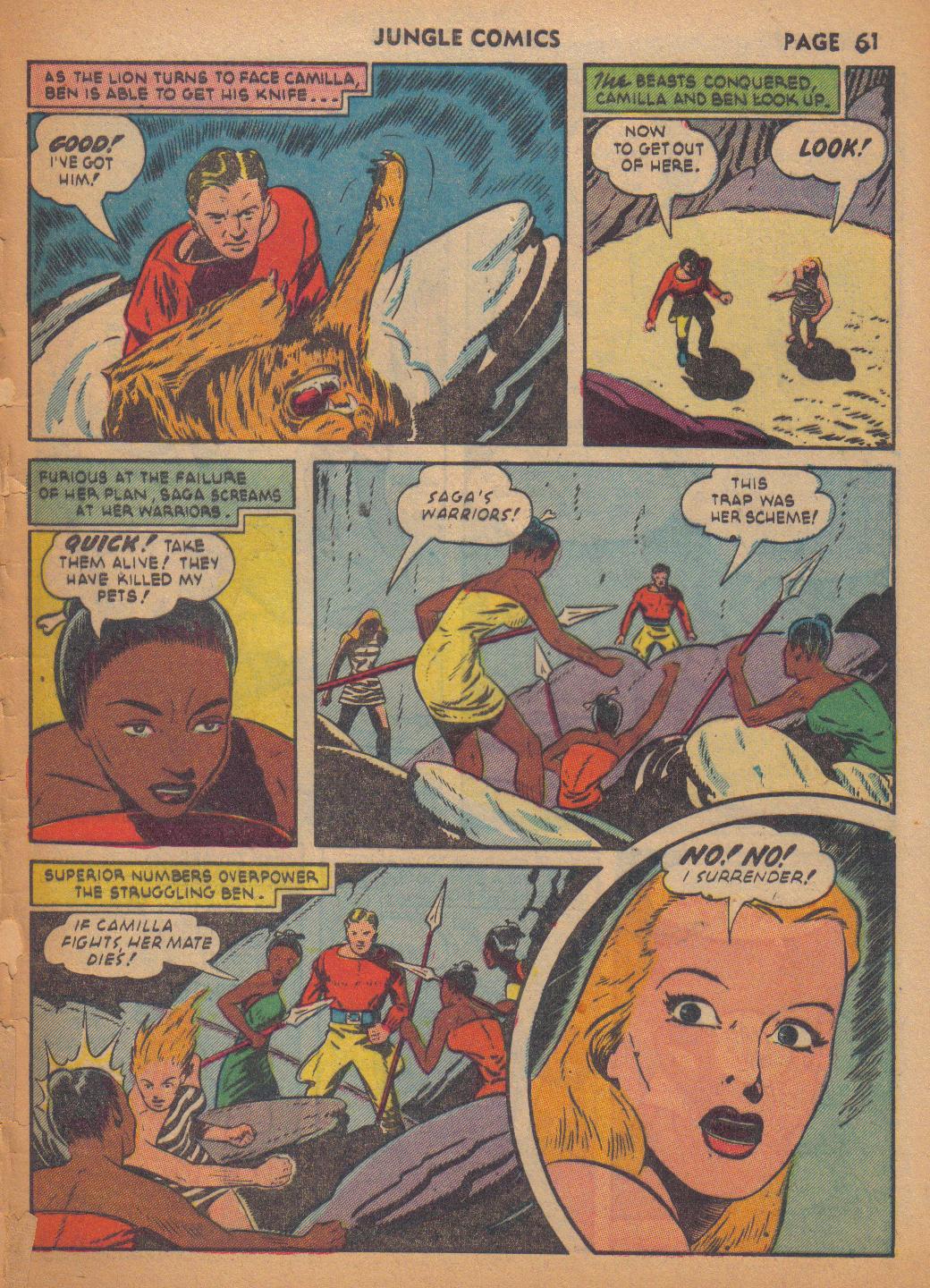 Read online Jungle Comics comic -  Issue #29 - 62
