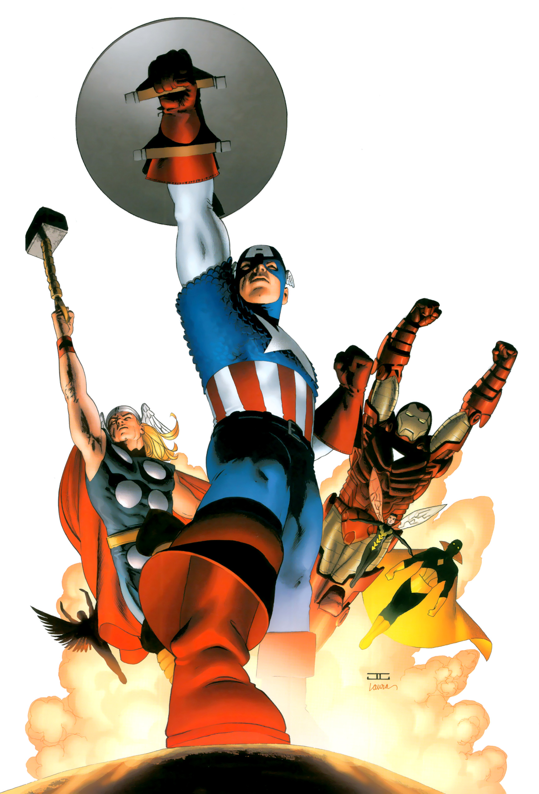 Read online New Avengers Poster Book comic -  Issue # Full - 37