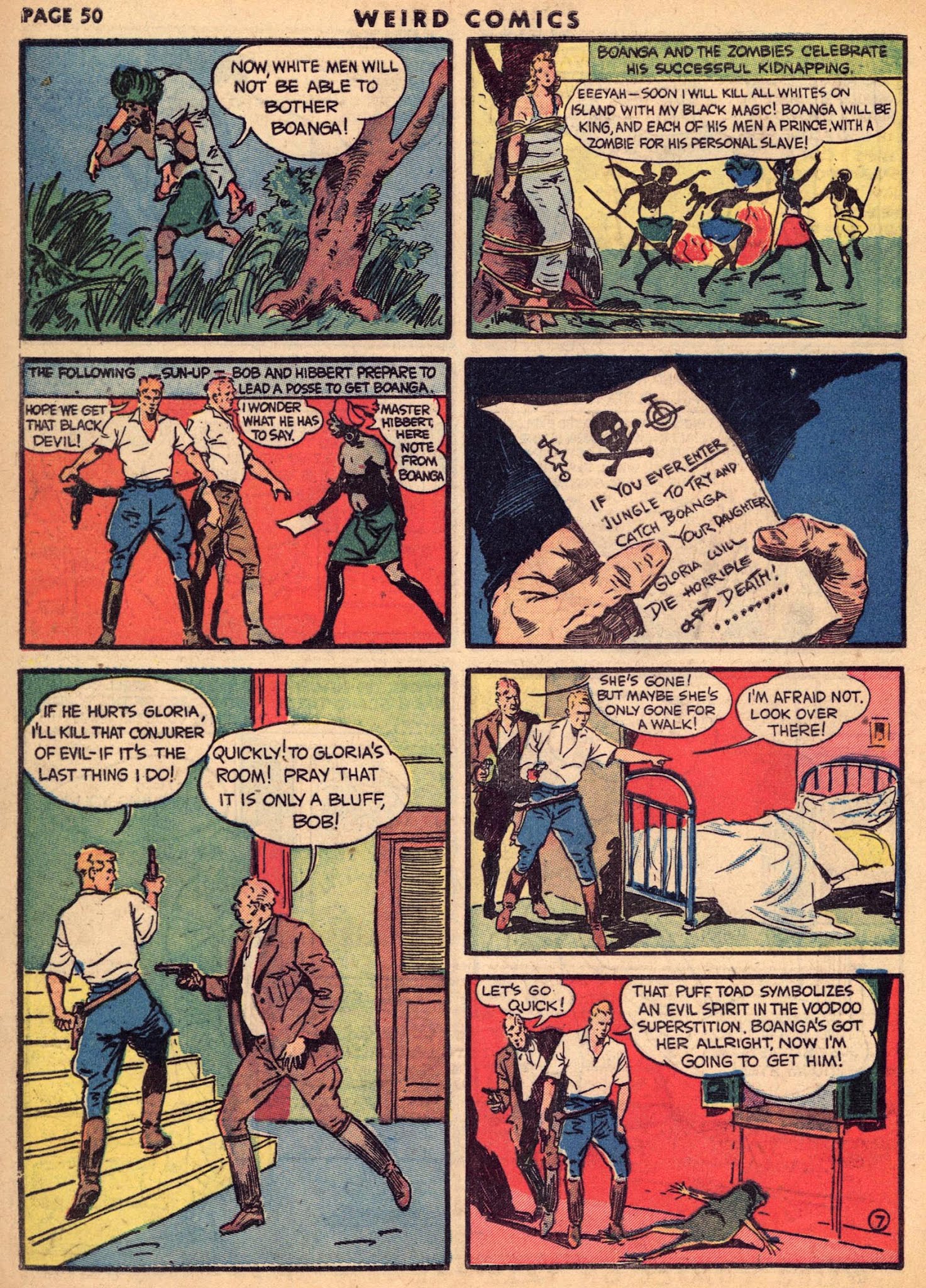 Read online Weird Comics comic -  Issue #5 - 52