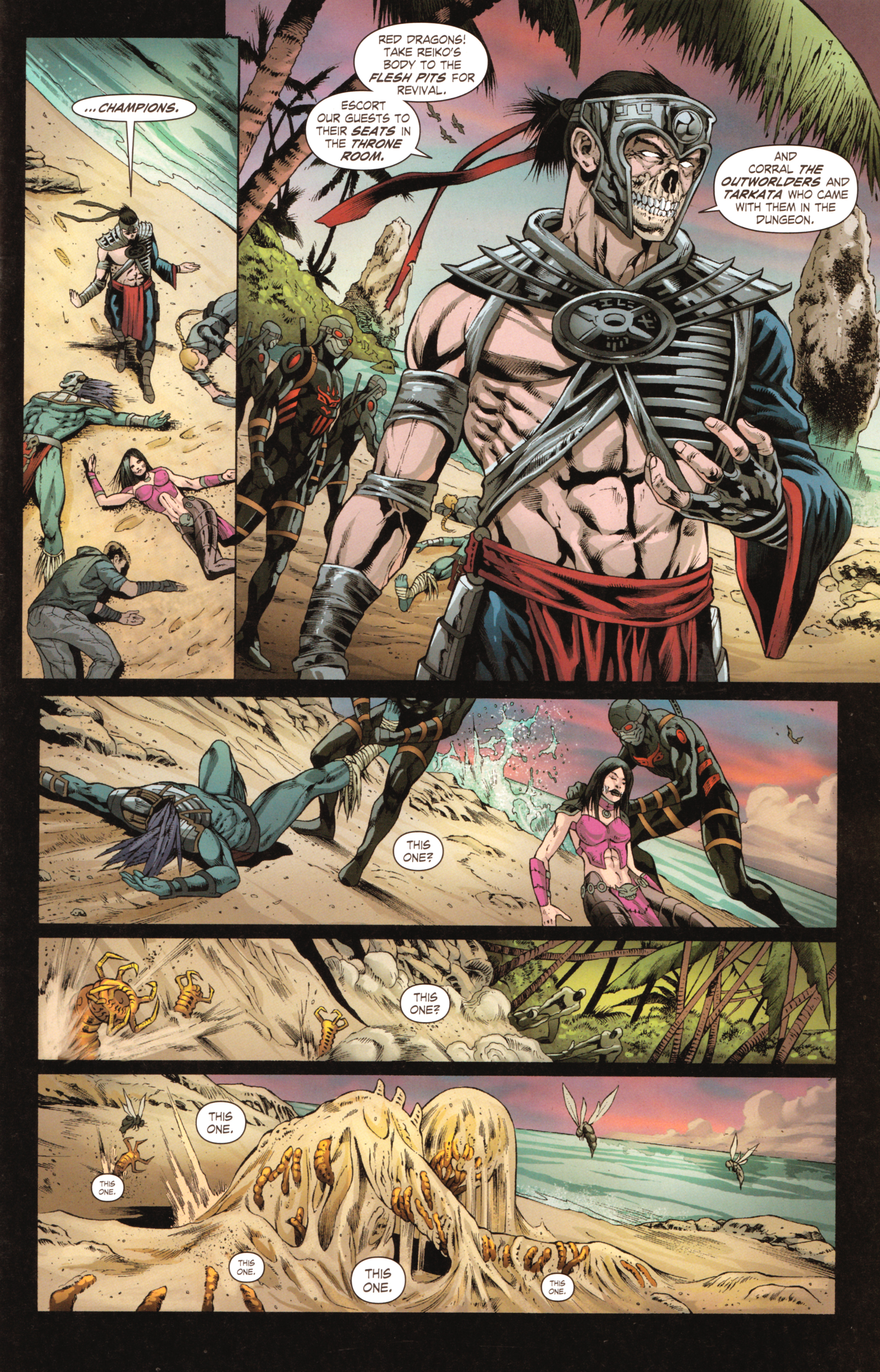 Read online Mortal Kombat X [II] comic -  Issue #10 - 5