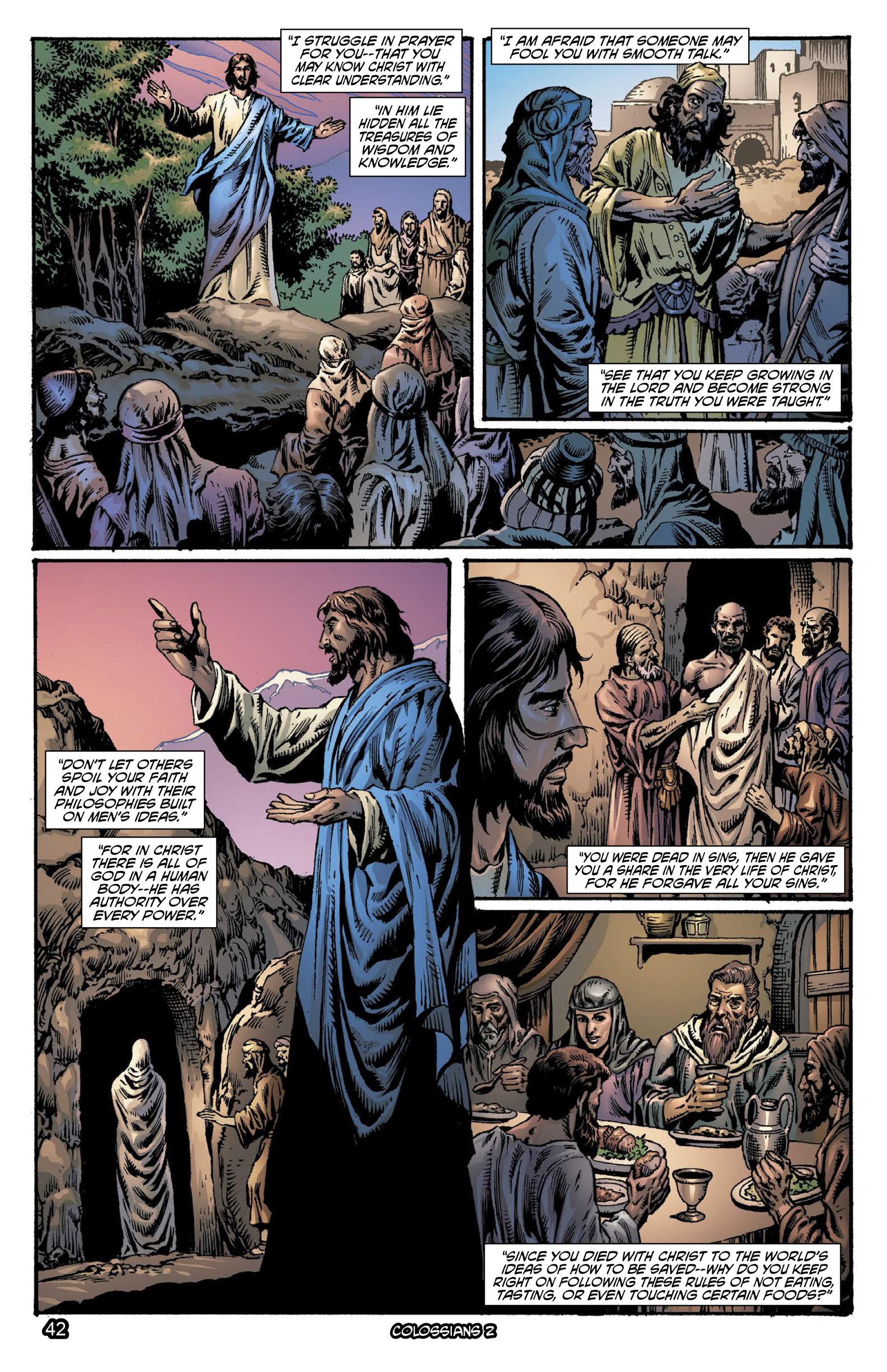 Read online The Kingstone Bible comic -  Issue #11 - 45